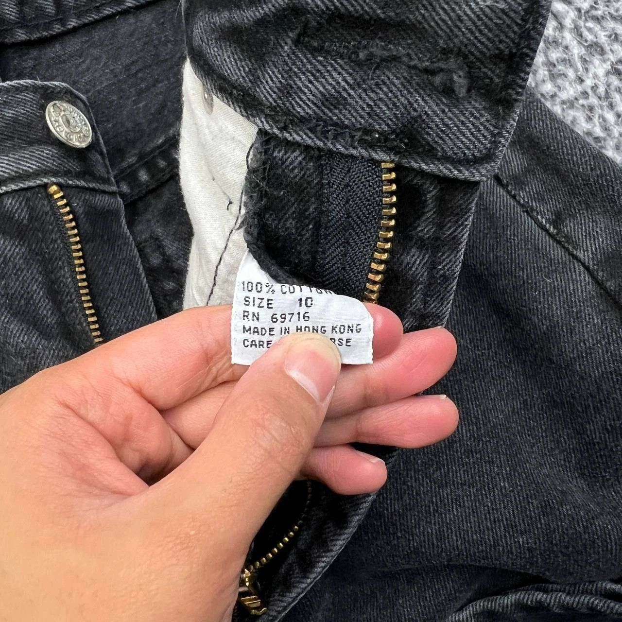 Jordache Jordache Jeans Women 10 Denim Straight Pocket Cotton 28x30 Size 28" / US 6 / IT 42 - 9 Thumbnail