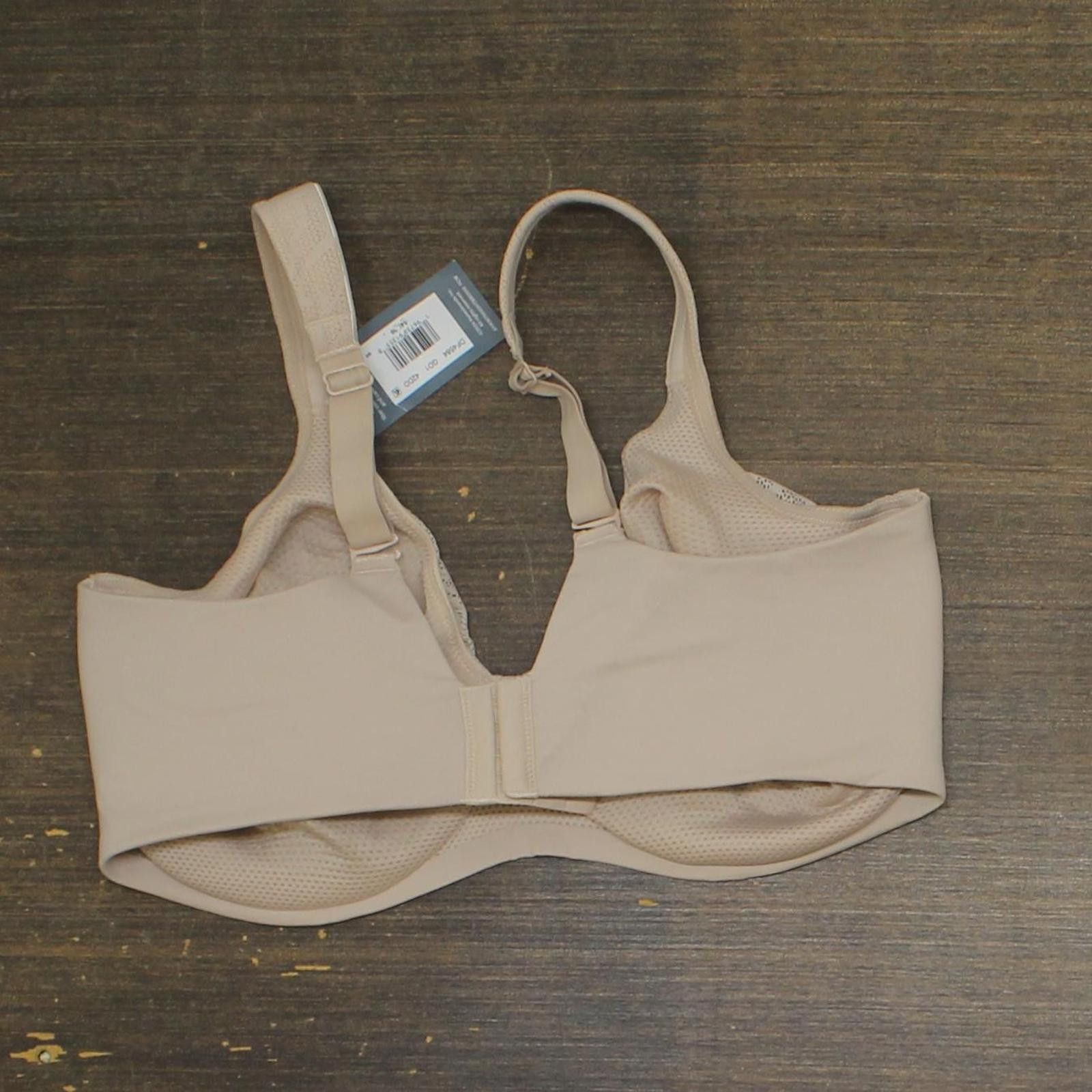 Balenciaga Bali Womens Smoothing Moisture-wicking Bra Almond Brown 42dd Size ONE SIZE - 2 Thumbnail