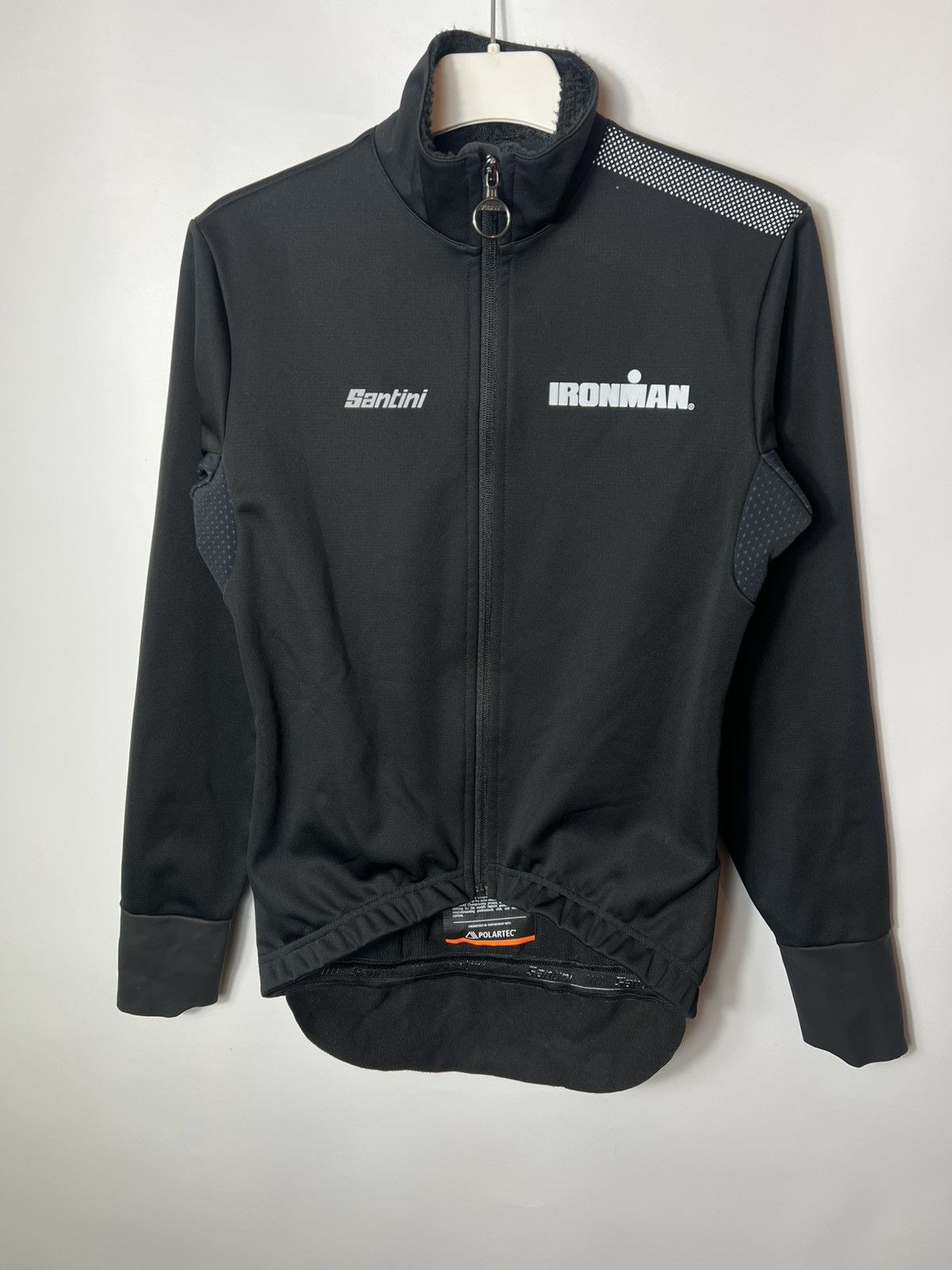 Vintage sportswear Cycling Santini Ironman Finisher Polartec Jacket Size US M / EU 48-50 / 2 - 1 Thumbnail