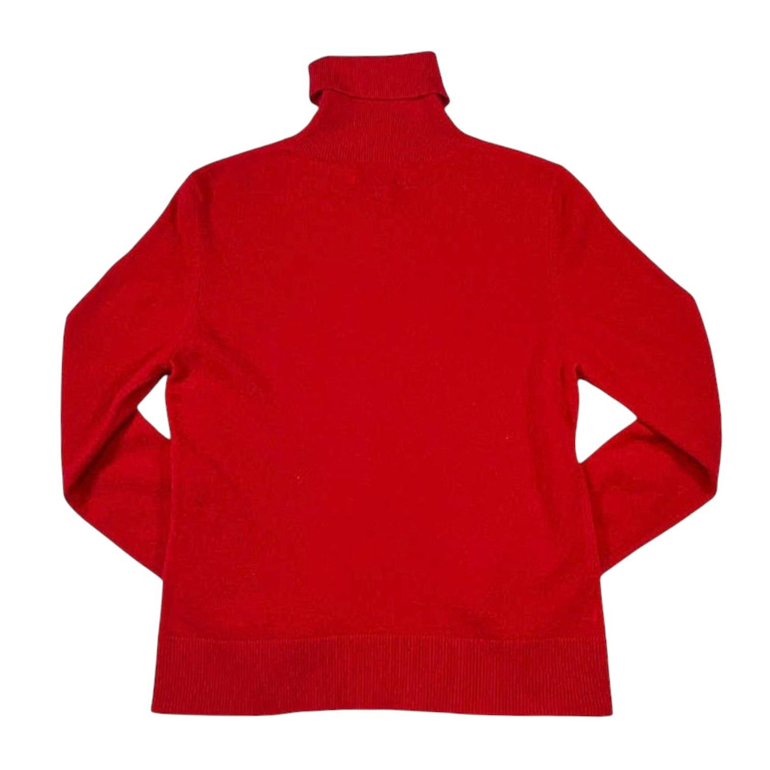 Bloomingdale's Bloomingdale’s Red Cashmere Sweater | Size L Size L / US 10 / IT 46 - 2 Thumbnail