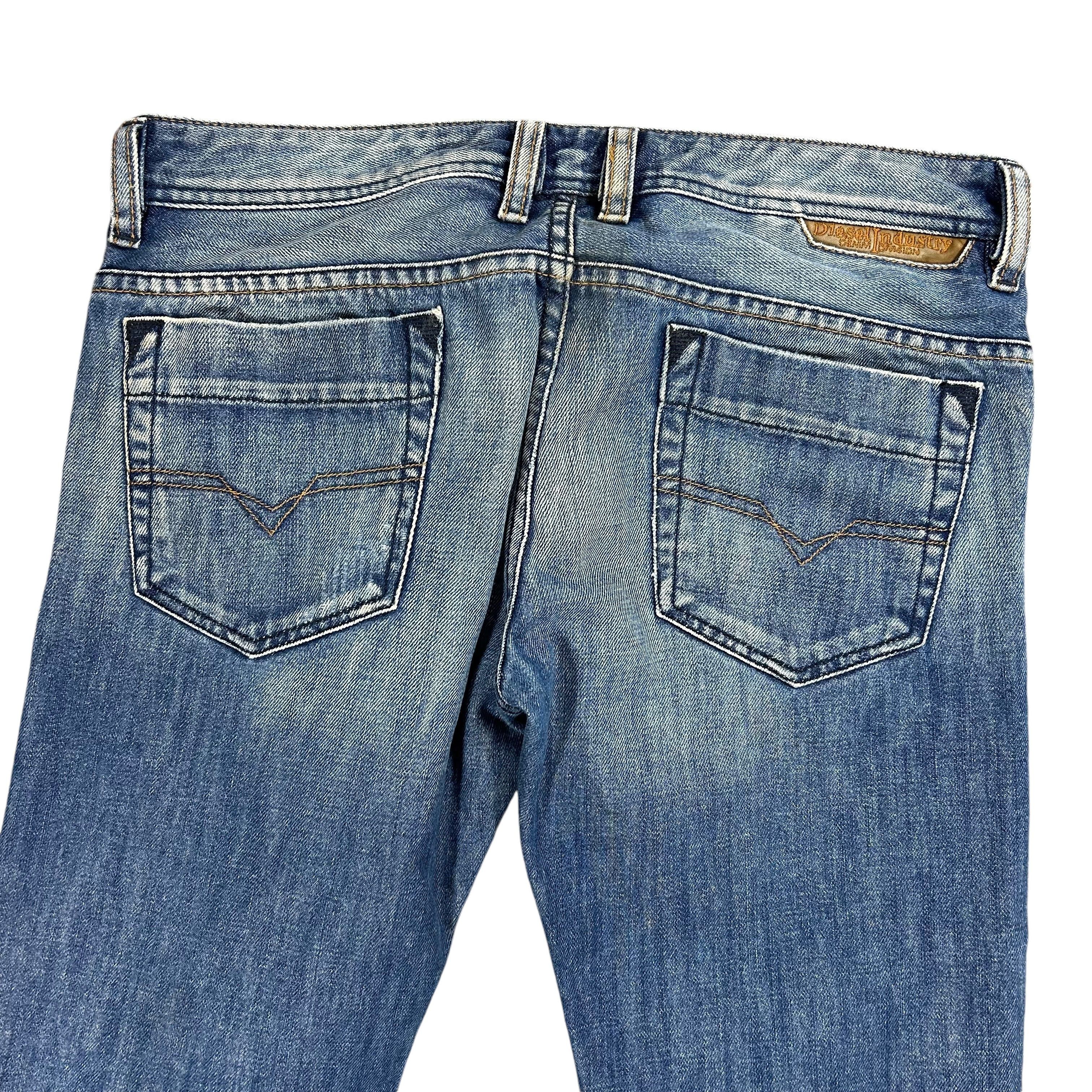Diesel Diesel Safado Regular Straight Blue Denim Jeans Size W32L32 Size US 32 / EU 48 - 5 Thumbnail