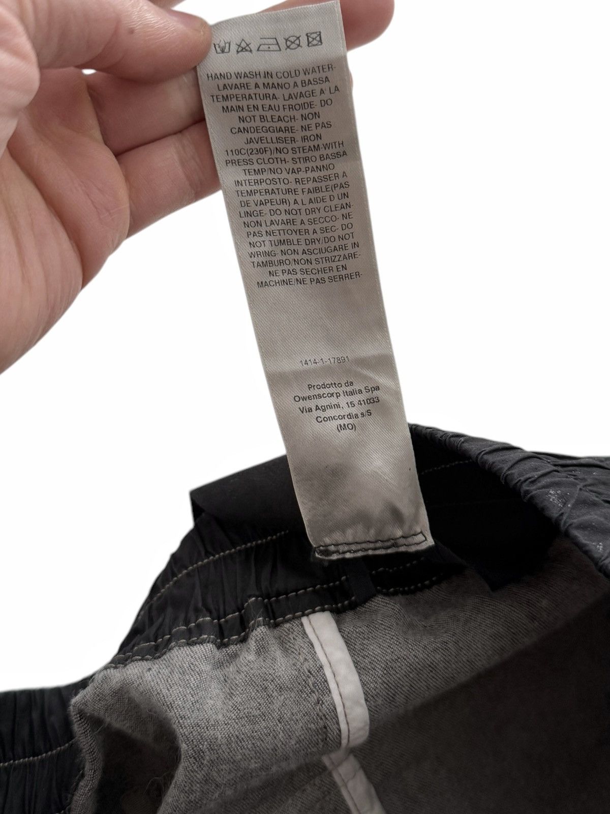 Rick Owens Bauhaus Heavy Wax Painted Zip Cargos Size US 32 / EU 48 - 9 Thumbnail