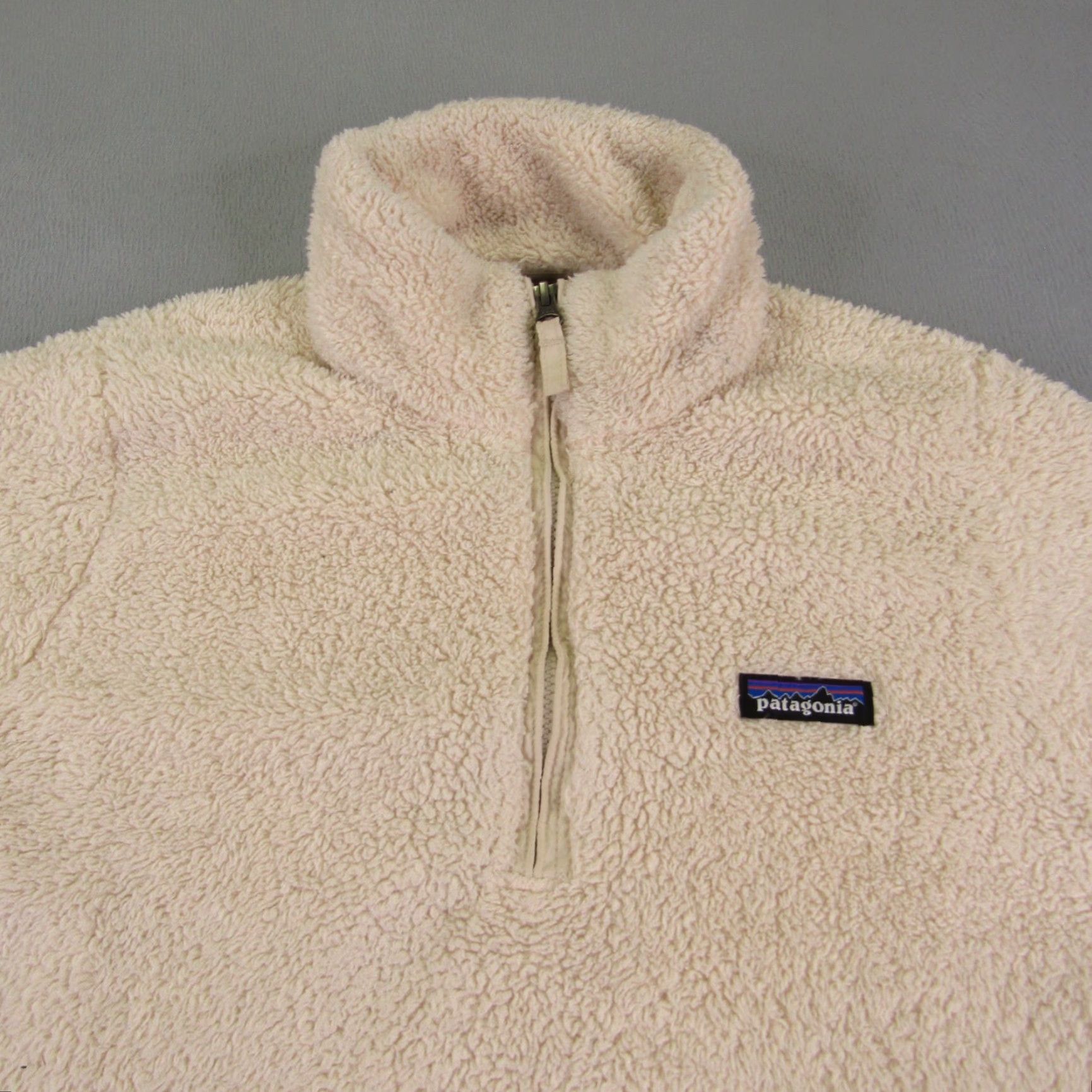 Patagonia Patagonia Los Gatos Fleece Jacket Womens M Tan Beige 1/4 Zip Zip Pullover Long Sleeve Casual Outdoor Size M / US 6-8 / IT 42-44 - 2 Thumbnail