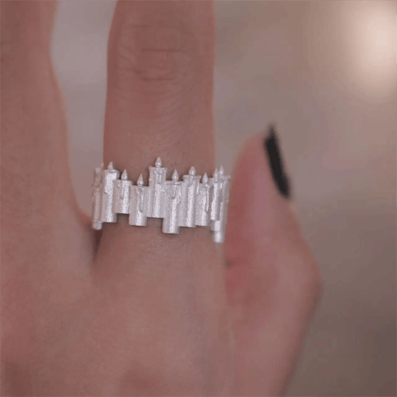 Jewelry New Trend Jewelry Rings Open Size Chrome Ring (Size 7-13) Size ONE SIZE - 4 Thumbnail