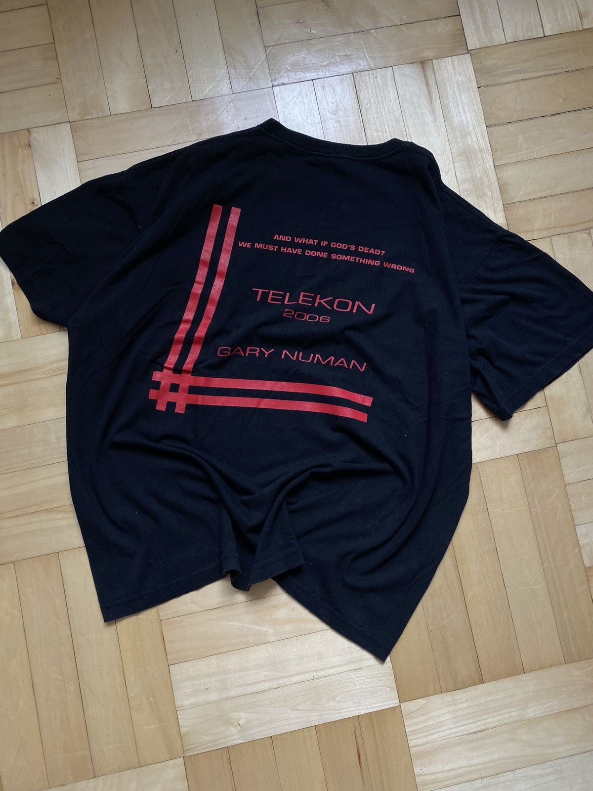 Band Tees Vintage Gary Numan “TELEKON” Band Tee Size US XL / EU 56 / 4 - 5 Thumbnail