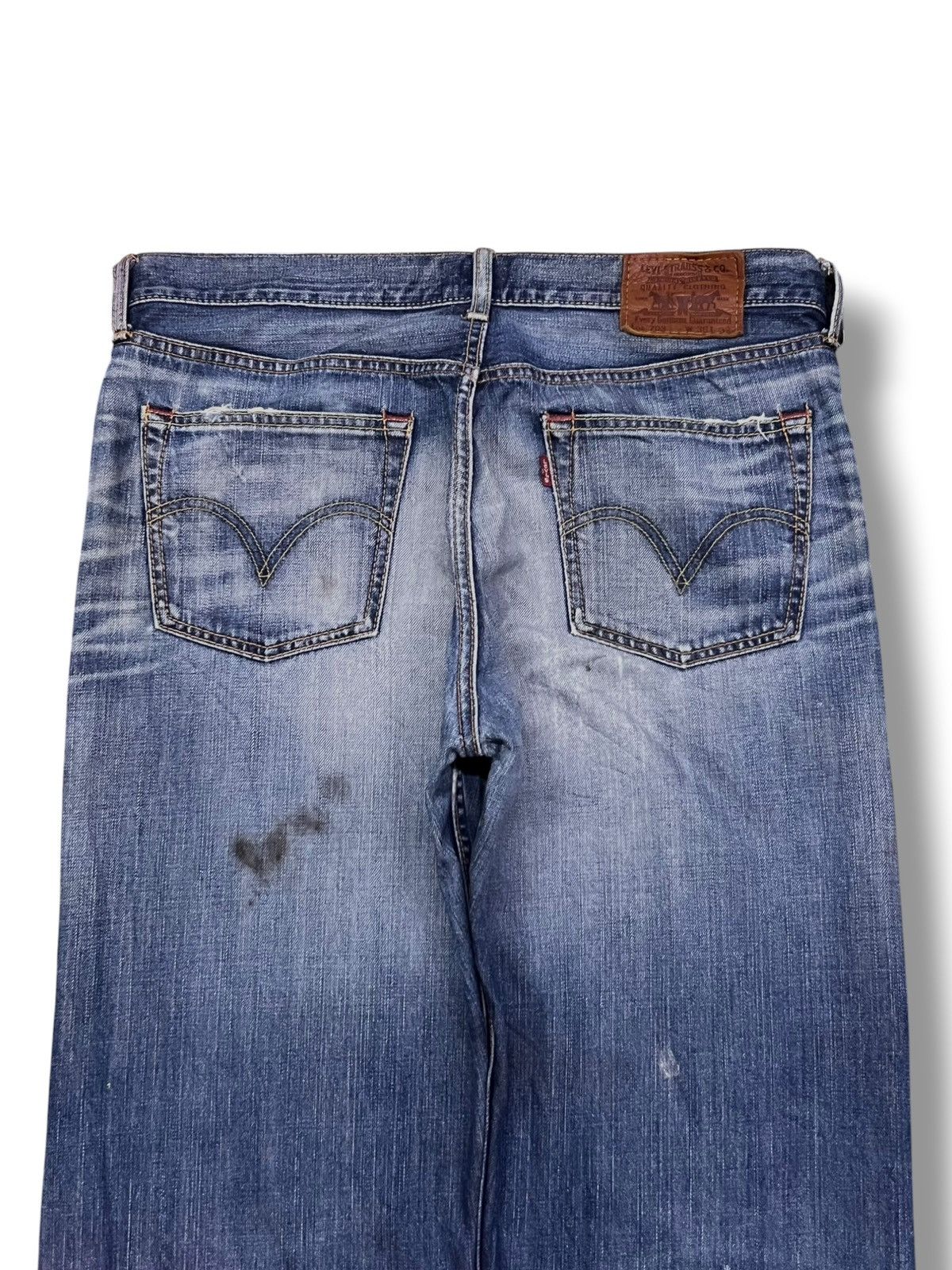 Levi's Baggy Vintage 07s Levi’s 703 - Faded Wash, Distressed Denim Size US 36 / EU 52 - 5 Thumbnail