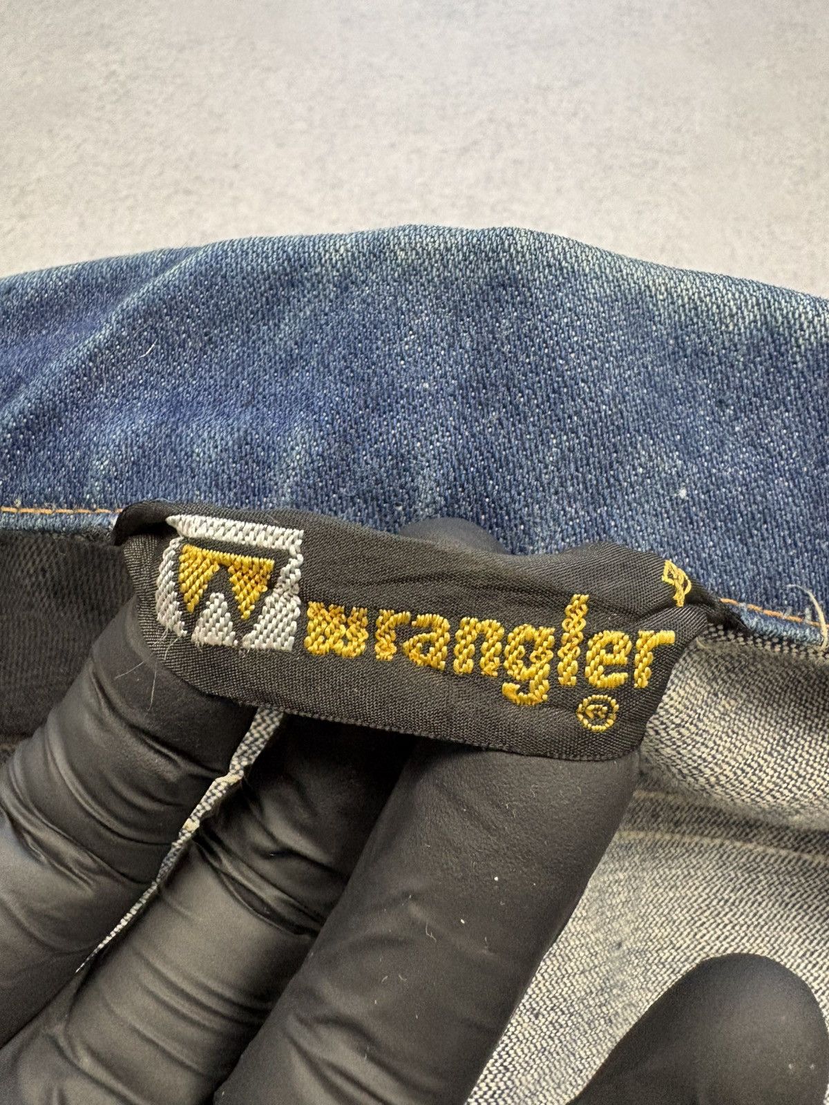 Wrangler Vintage Wrangler Denim Trucker Jacket Black Tag 80s Rare Size US S / EU 44-46 / 1 - 17 Thumbnail