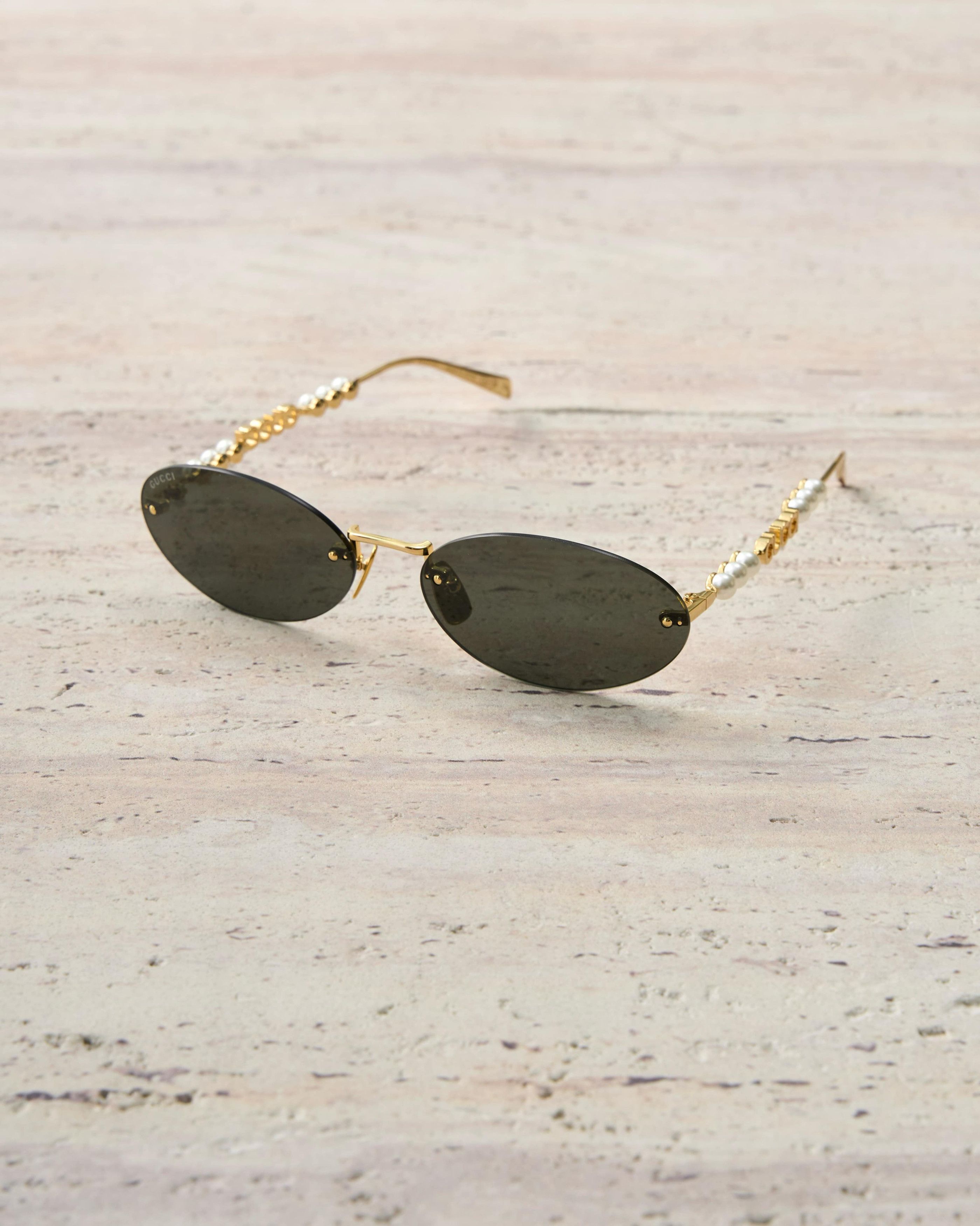 Gucci GUCCI GG1922S 001 GOLD DARK GREY Size ONE SIZE - 1 Preview