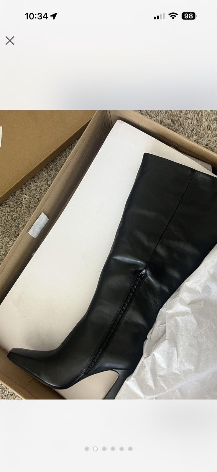 Steve Madden Steve Madden Knee High Boots Size US 7.5 / IT 37.5 - 3 Thumbnail