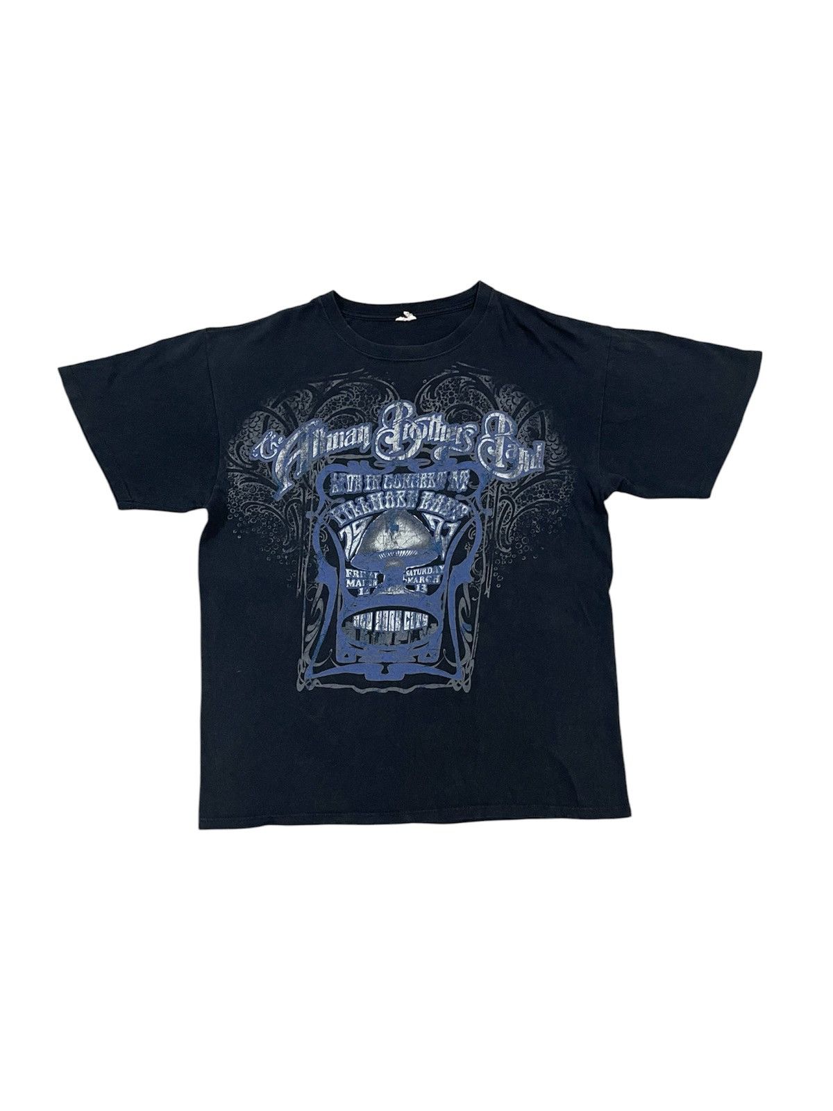Band Tees 2000s ALLMAN BROTHERS BAND LIVE IN CONCERT TSHIRT FADED Size US L / EU 52-54 / 3 - 1 Thumbnail