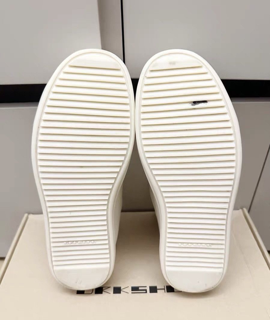 Rick Owens Rick Owens 24SS white canvas slip-on heel sneakers Size US 6.5 / EU 39-40 - 8 Thumbnail
