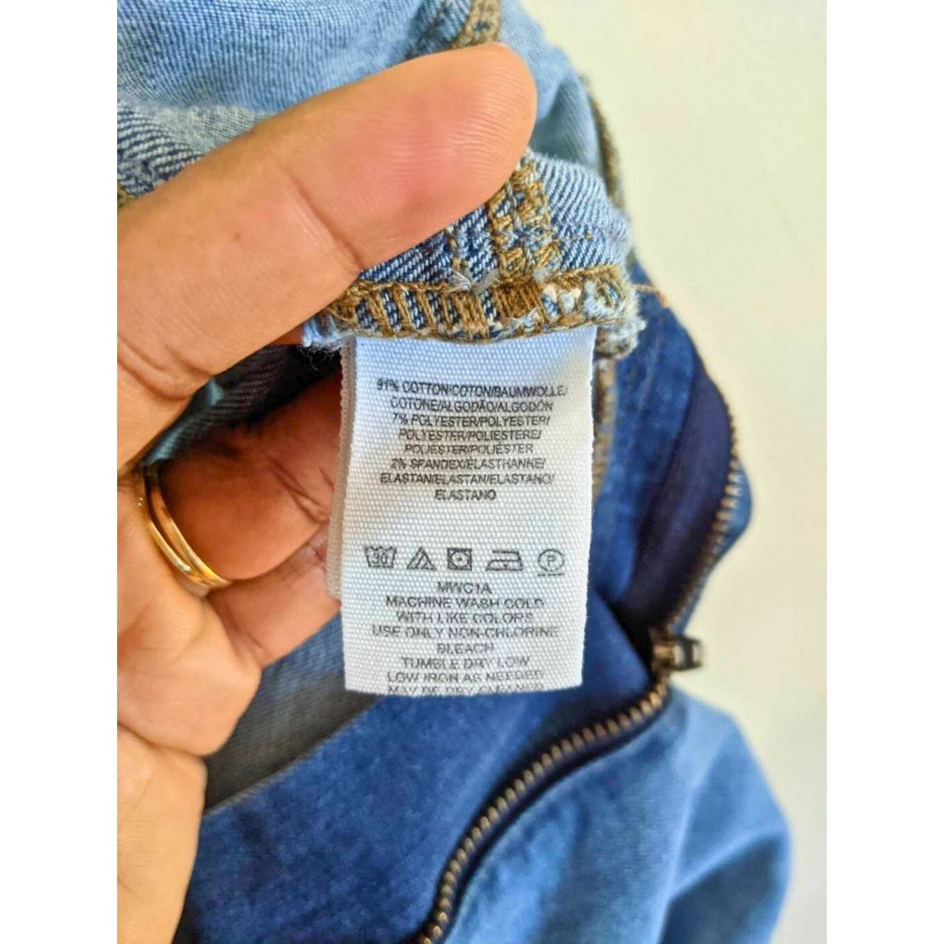 Free People Free People Blue Skinny Jeans Women’s 27 Long Mid Rise Stret Size 27" / US 4 / IT 40 - 8 Thumbnail