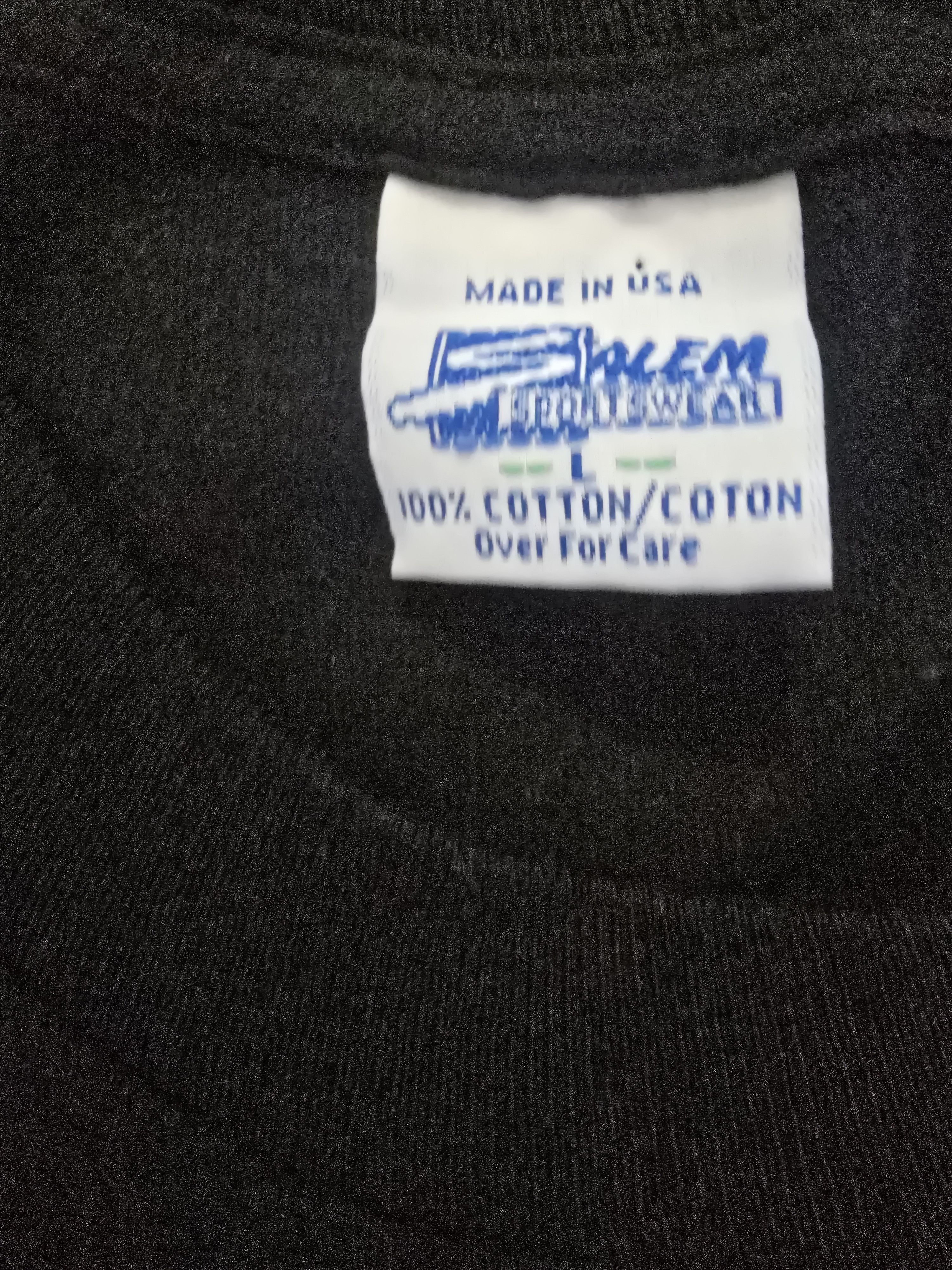 Vintage Michigan Wolverines Vintage 90s 'Tear 'Em Up' Black T-Shirt Size US L / EU 52-54 / 3 - 3 Thumbnail
