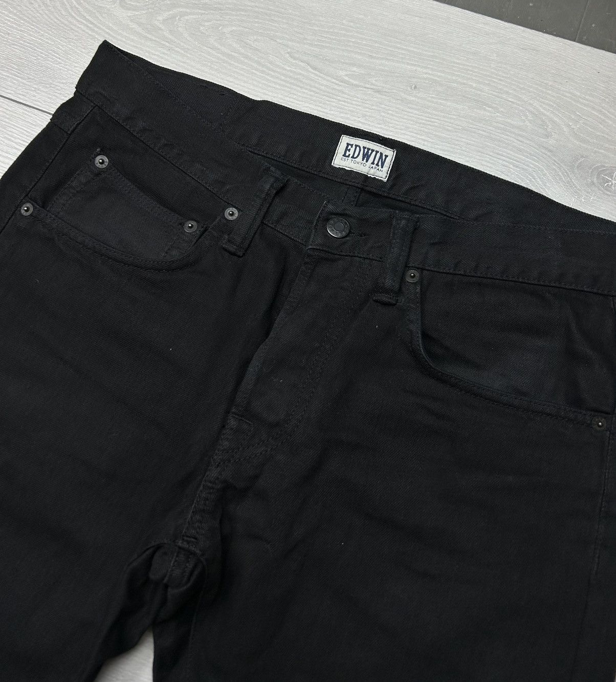 Edwin Edwin ED-55 denim jeans black size 31/32 Size US 31 - 6 Thumbnail