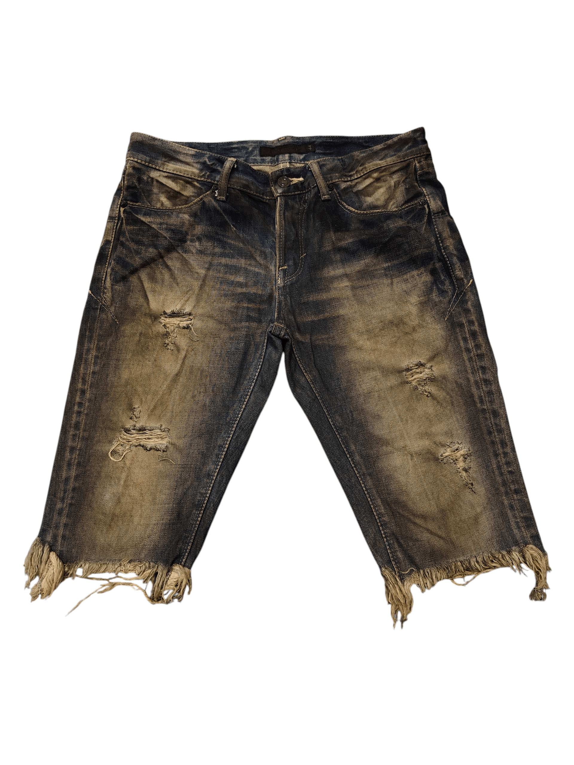 GOSTAR DE FUGA 💥Insane💥Rare💥Fuga Distressed Flared Jeans inspired I6W9 Size US 30 / EU 46 - 1 Thumbnail