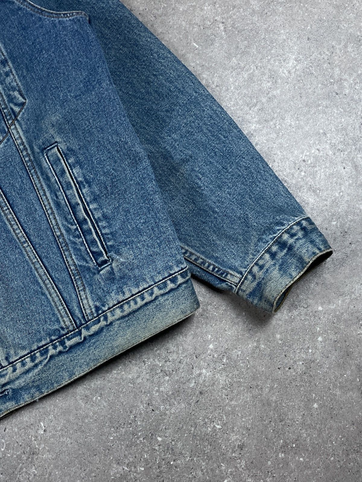 Levi's 90s Levi’s denim jacket jeans vintage retro Size US XL / EU 56 / 4 - 3 Thumbnail