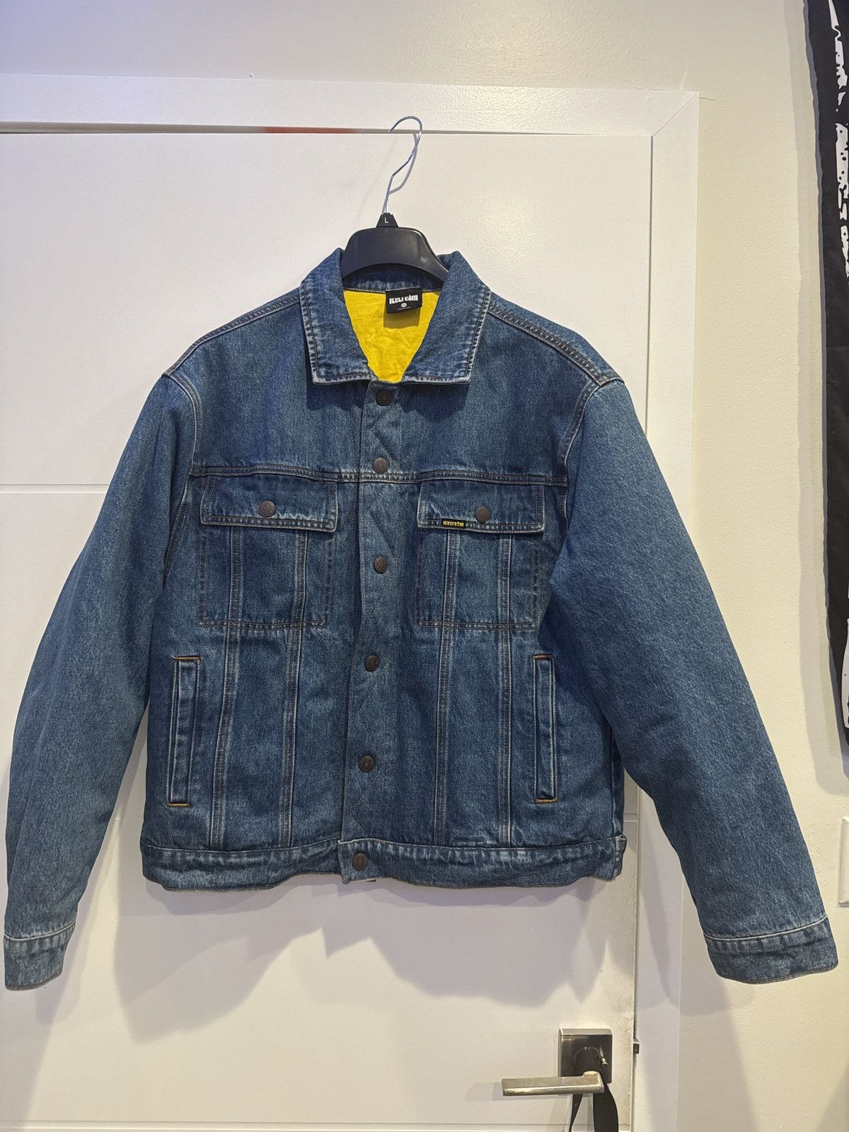 Icecream ICECREAM Bumble Reversible Denim Jacket Size US XL / EU 56 / 4 - 1 Thumbnail