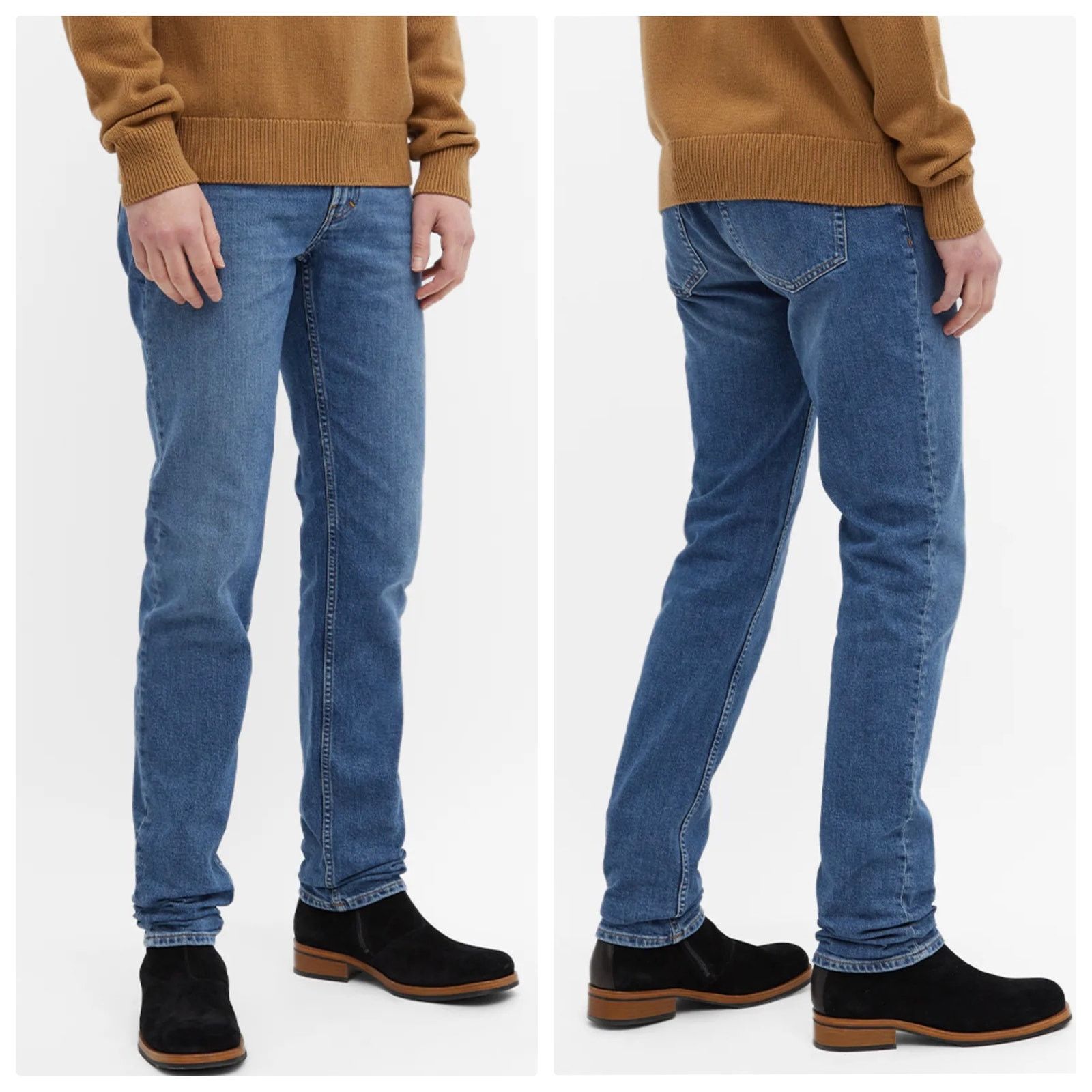 ACNE Studios North Skinny Fit Jean Mid Blue