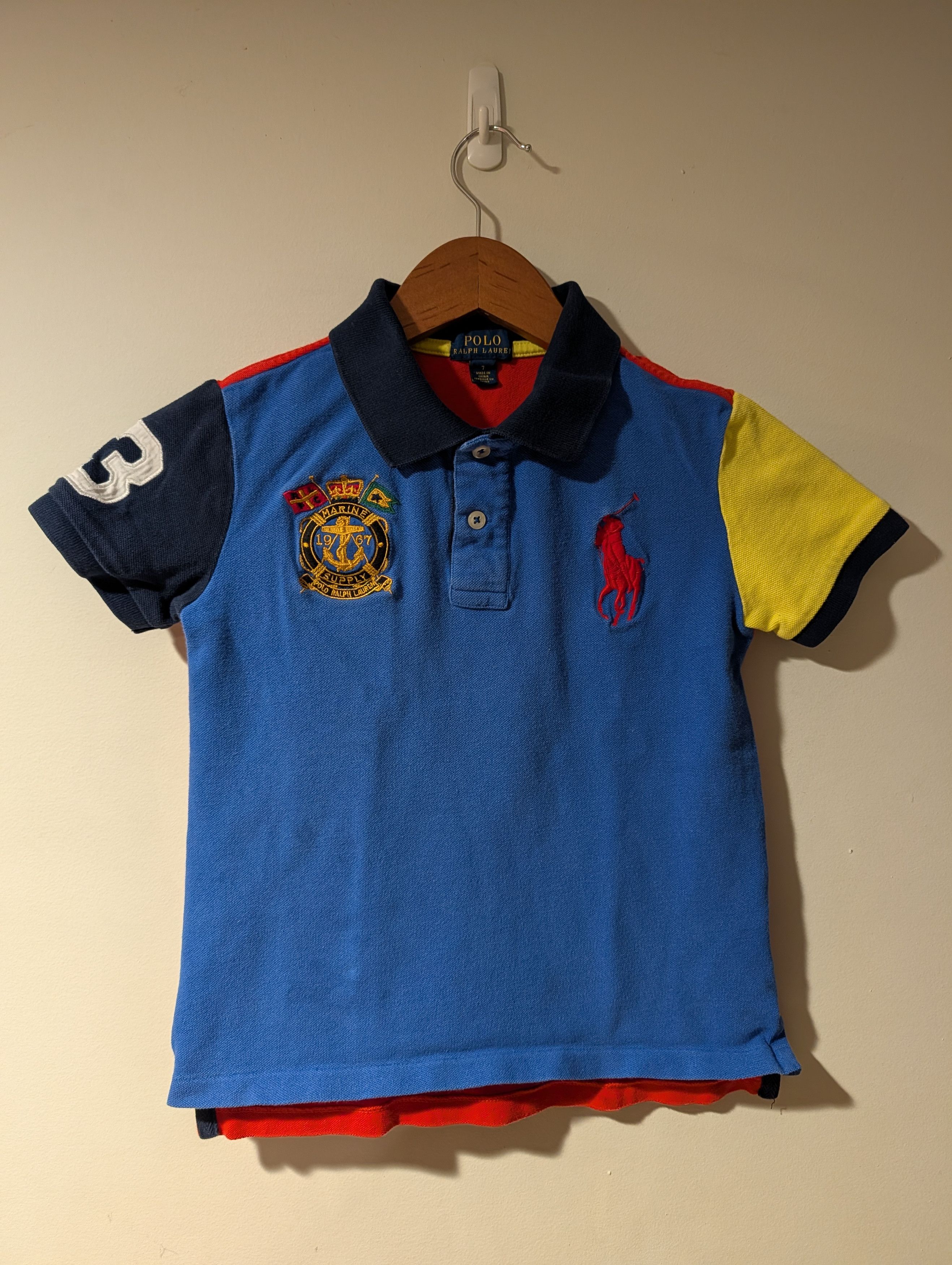 Polo Ralph Lauren Polo Ralph Lauren Shirt Boys Size 7 Big Pony Short Sleeve Size US M / EU 48-50 / 2 - 1 Thumbnail