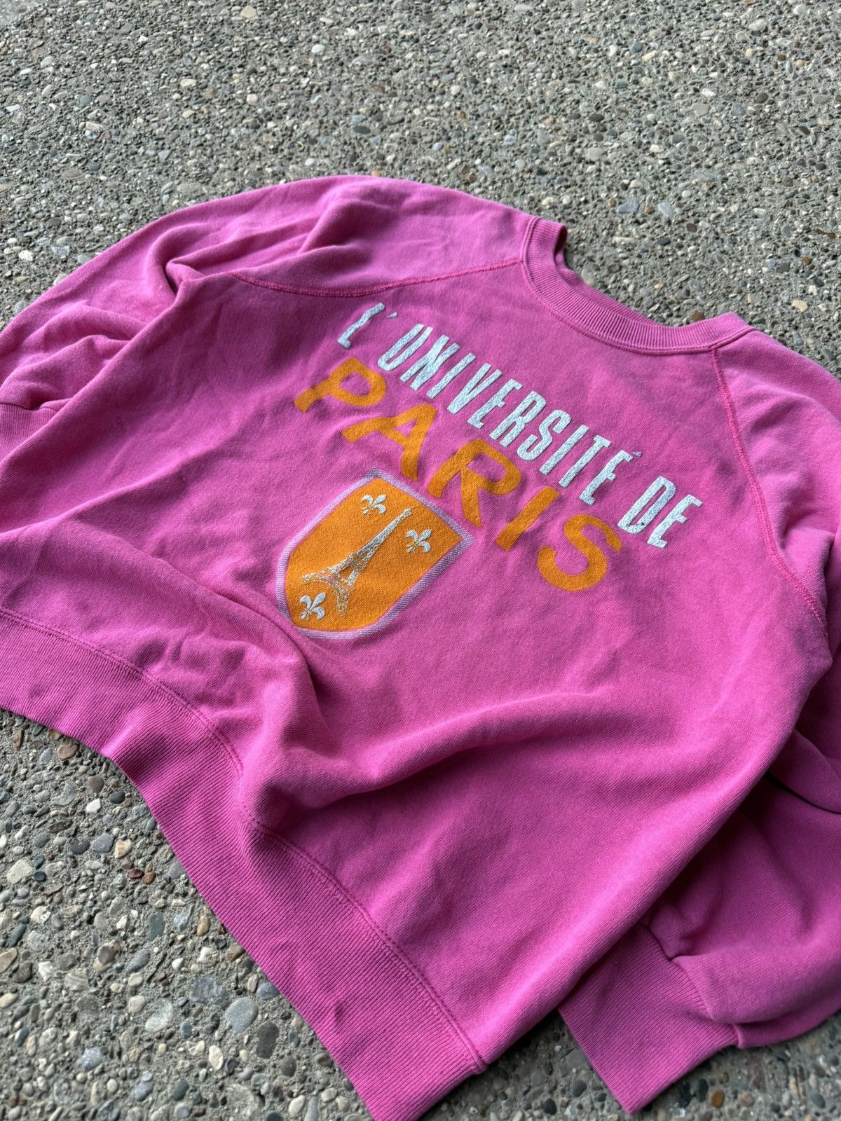 Vintage Vintage L’ Université De Paris Graphic sweatshirt Size US L / EU 52-54 / 3 - 2 Thumbnail