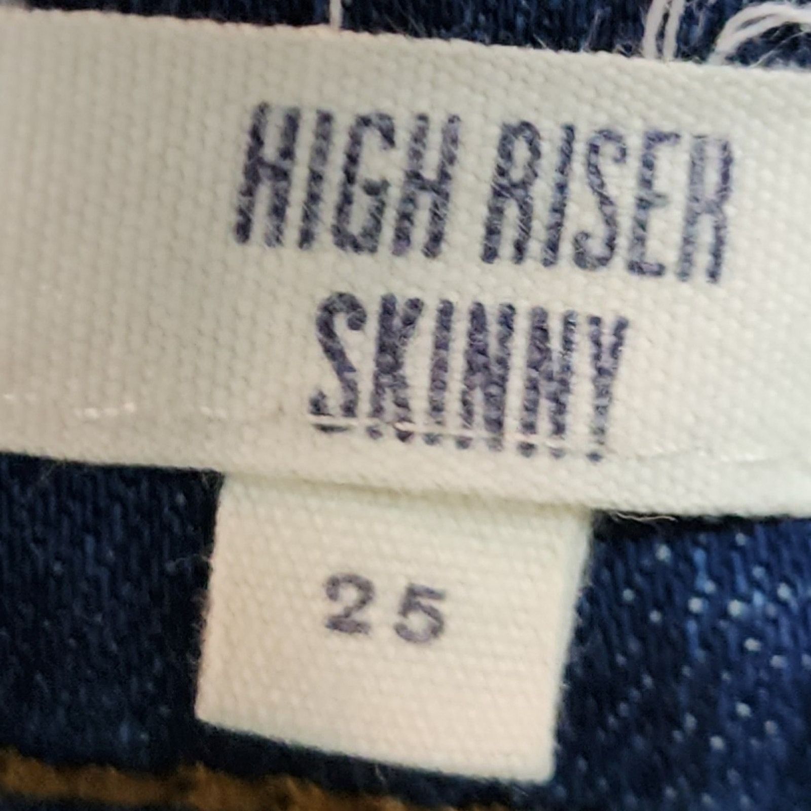 Madewell Madewell High Riser Skinny Women's Jeans size 25 Size 25" / US 0 / IT 36 - 3 Thumbnail