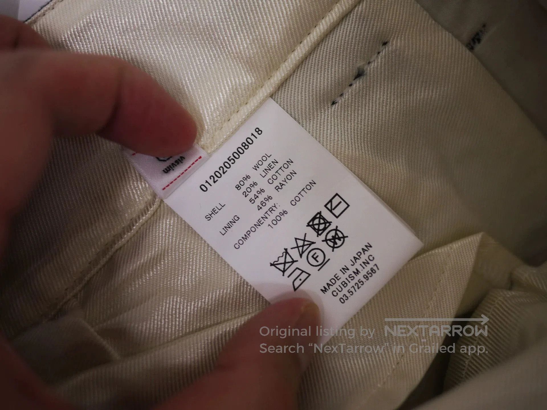 Visvim visvim hakama pants in navy blue. Size US 30 / EU 46 - 8 Thumbnail