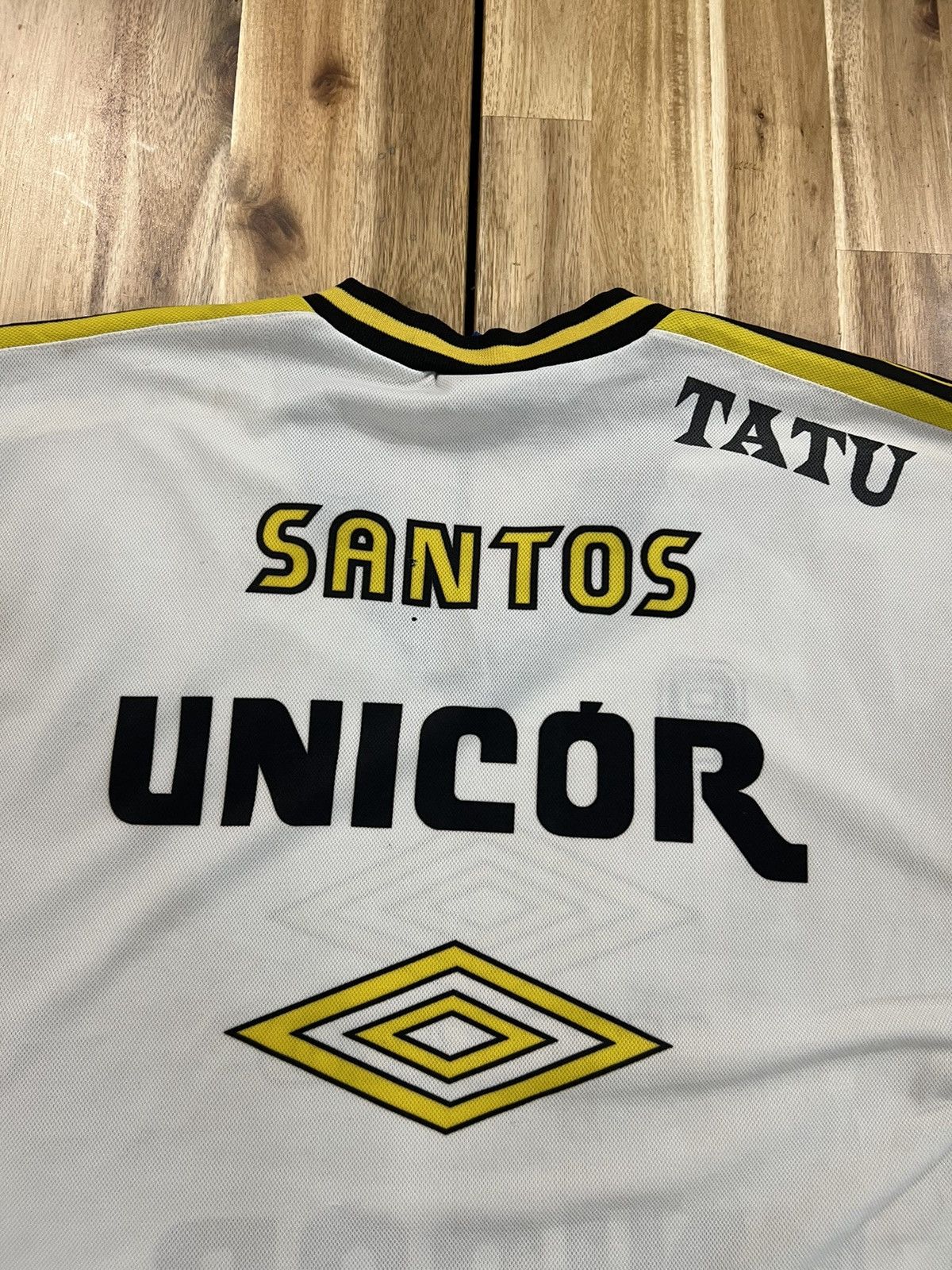 Vintage Vintage 90s SANTOS fc jersey club brazil Size US M / EU 48-50 / 2 - 4 Thumbnail