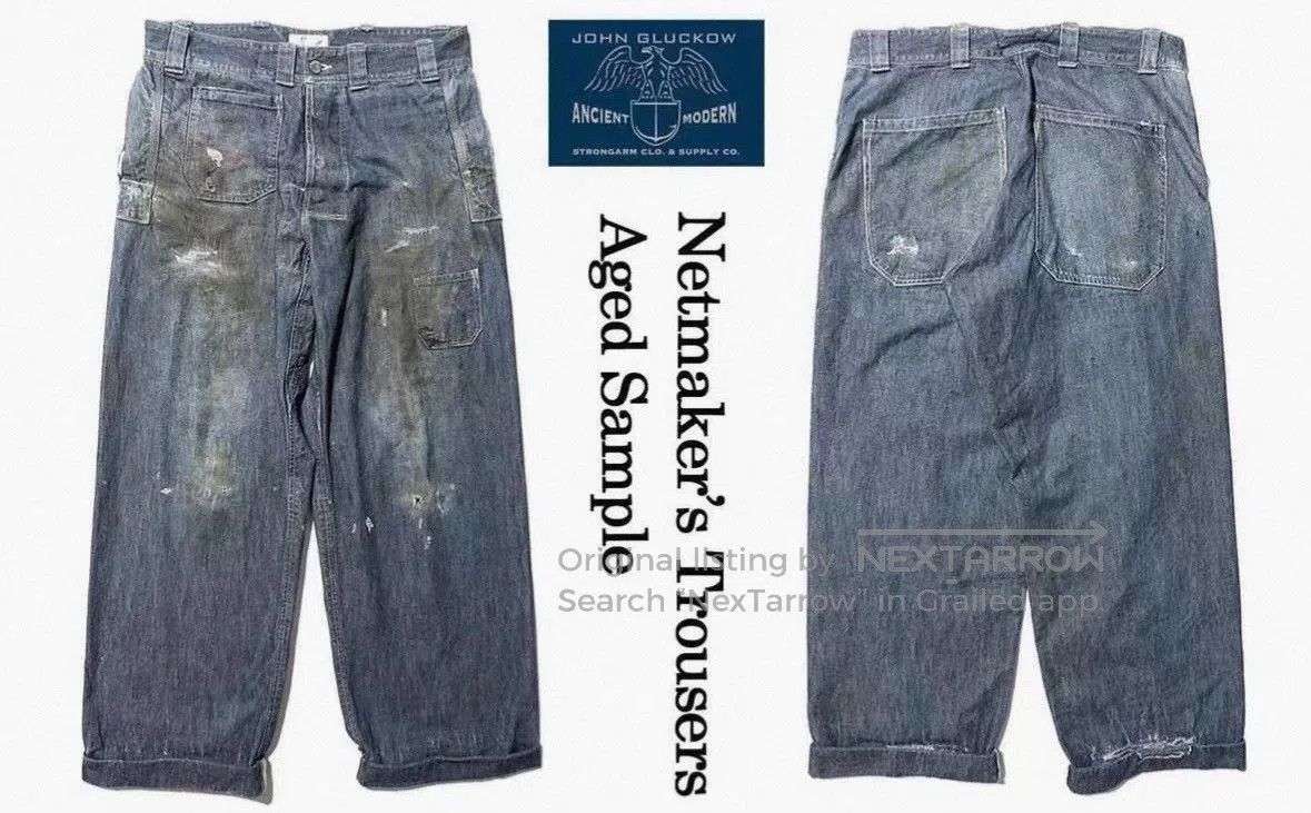 Jelado Jelado John Gluckow Denim Painter Pants. Size US 32 / EU 48 - 9 Thumbnail
