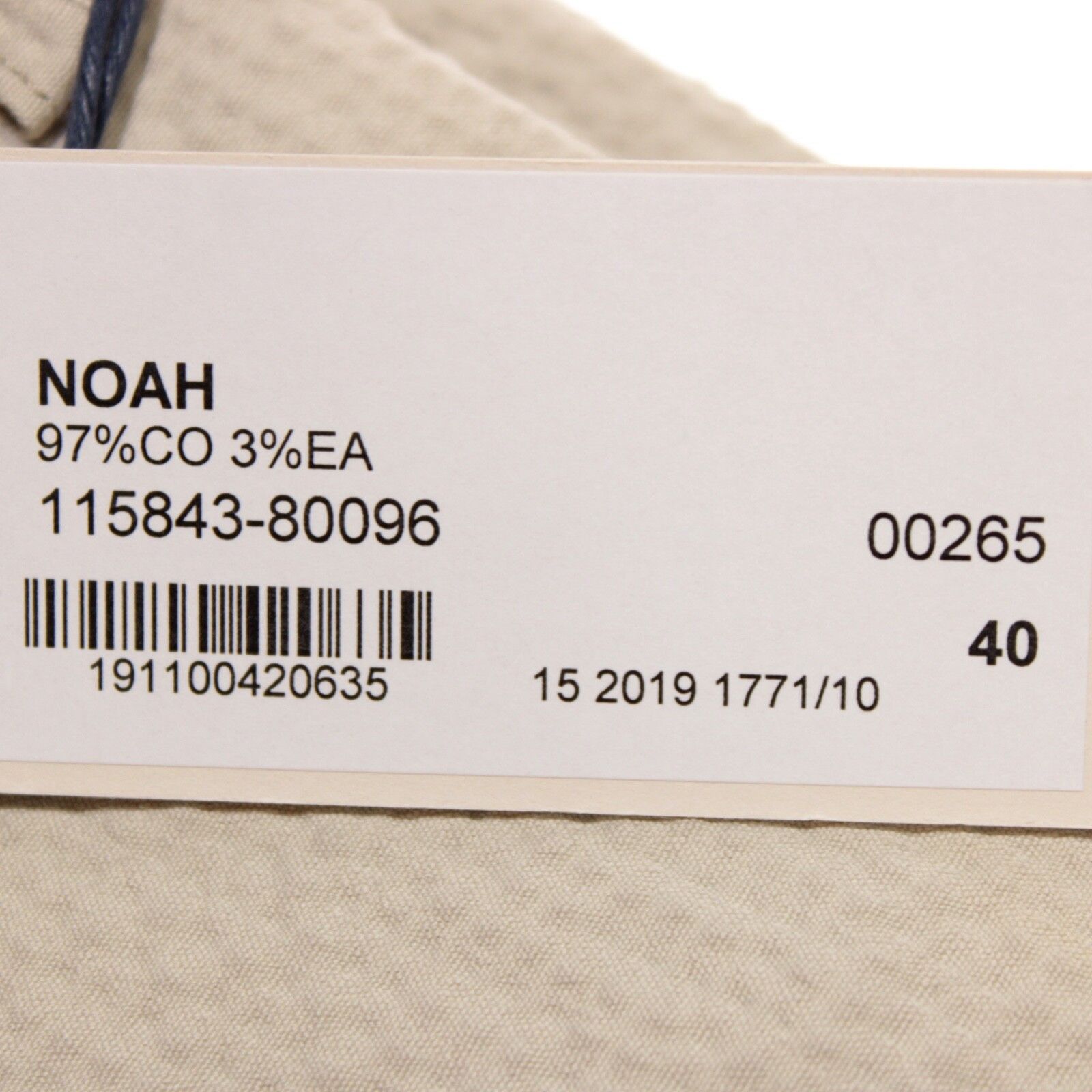 Zanella Zanella New with tags Chino Size 40 US In Beige Size US 40 / EU 56 - 4 Thumbnail