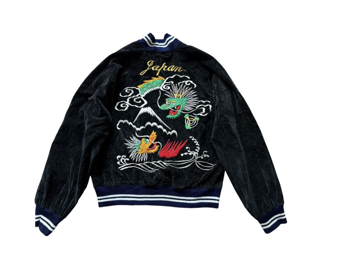 Vintage VINTAGE JAPANESE SUKAJAN VELVET JACKET Size US M / EU 48-50 / 2 - 5 Thumbnail