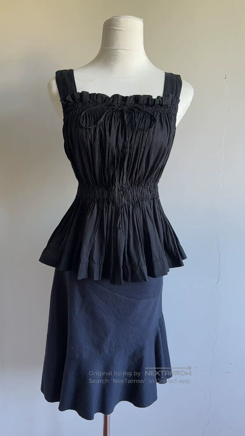 Vivienne Westwood Vivienne Westwood Black pleated top Size XS / US 0-2 / IT 36-38 - 1 Thumbnail
