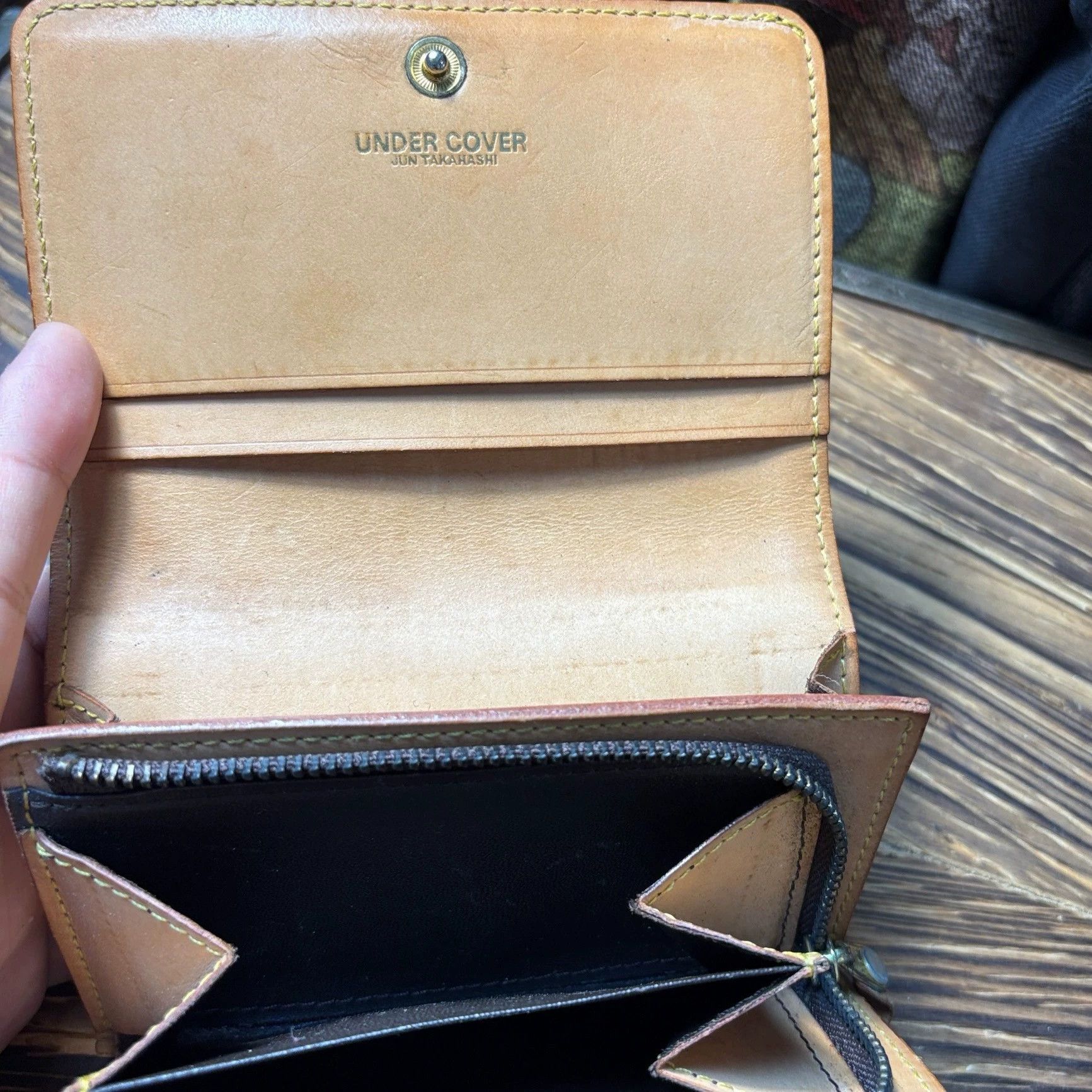 Undercover UNDERCOVER 01SS LV Monogram Tri-Fold Wallet Size ONE SIZE - 3 Thumbnail
