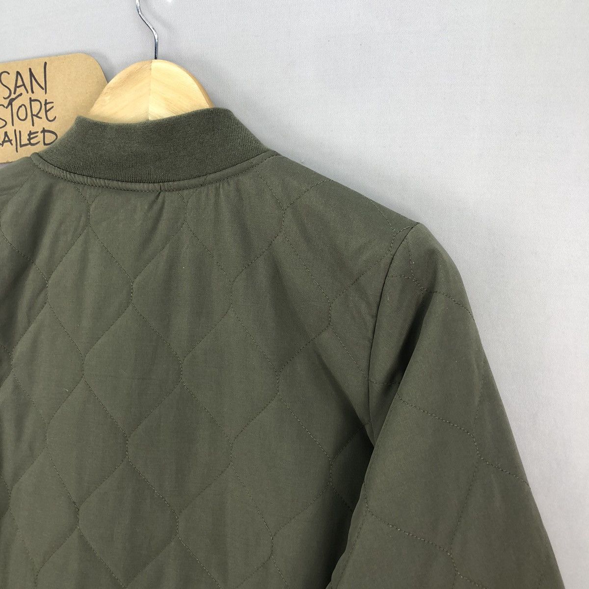 Japanese Brand Vintage Japanese Brand Spinkle Quilted Zipper Long Jacket Size US S / EU 44-46 / 1 - 12 Thumbnail