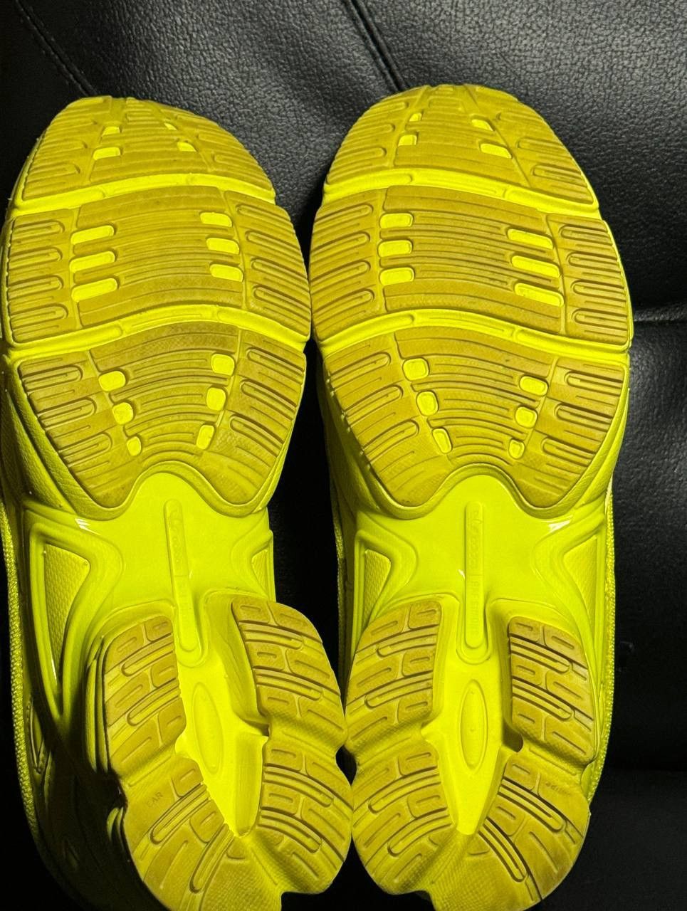 Adidas × Raf Simons sneakers Adidas Raf Simons ozweego Yellow Blue FW18 Size US 9.5 / EU 42-43 - 8 Thumbnail