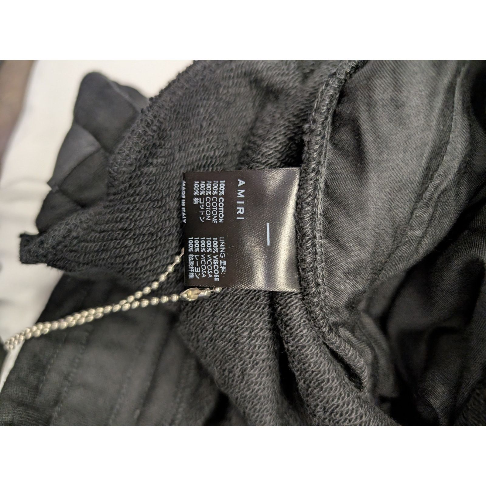 Amiri o1rshd1 Q:2 / Precious Memories Sweatpants in Black Size US 32 / EU 48 - 11 Thumbnail