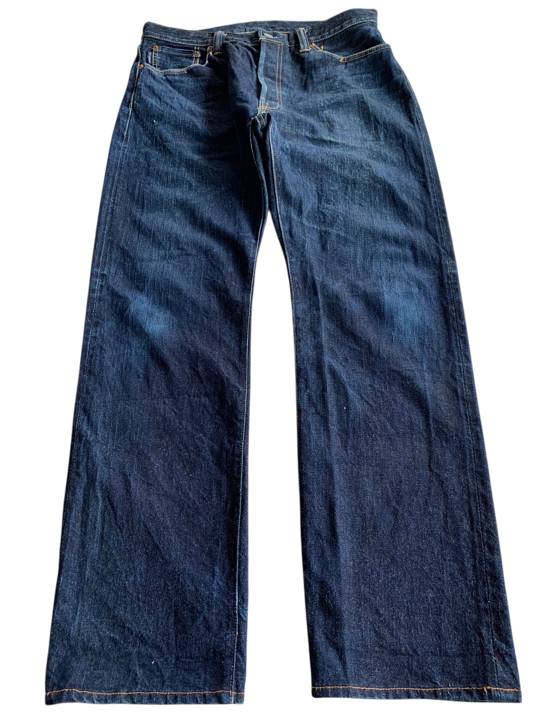 Eternal ETERNAL SELVEDGE INDIGO BUTTON FLY JAPANESE DENIM Size US 33 - 3 Thumbnail