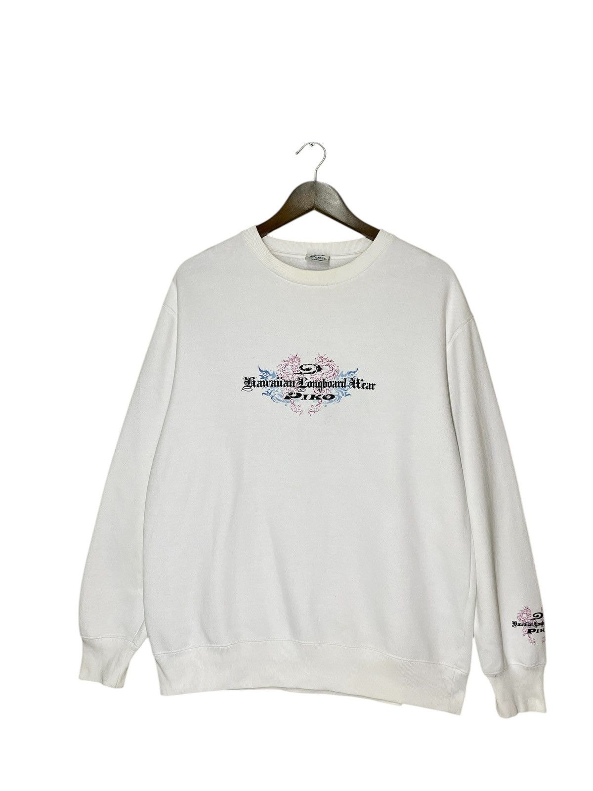 Other PIKO HAWAIIAN LONGBOARD WEAR CREWNECK SWEATSHIRT Size US M / EU 48-50 / 2 - 2 Thumbnail