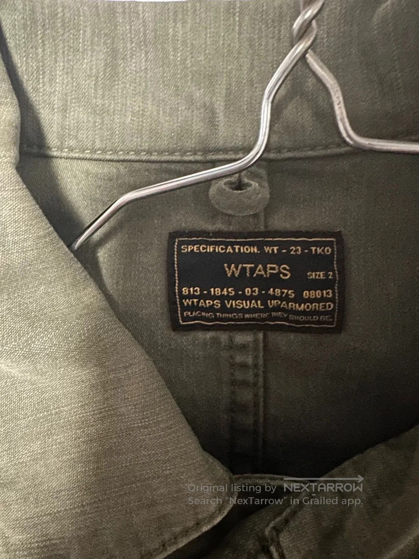 Wtaps WTAPS Satin Fabric Item in Good Condition. Size US M / EU 48-50 / 2 - 3 Thumbnail
