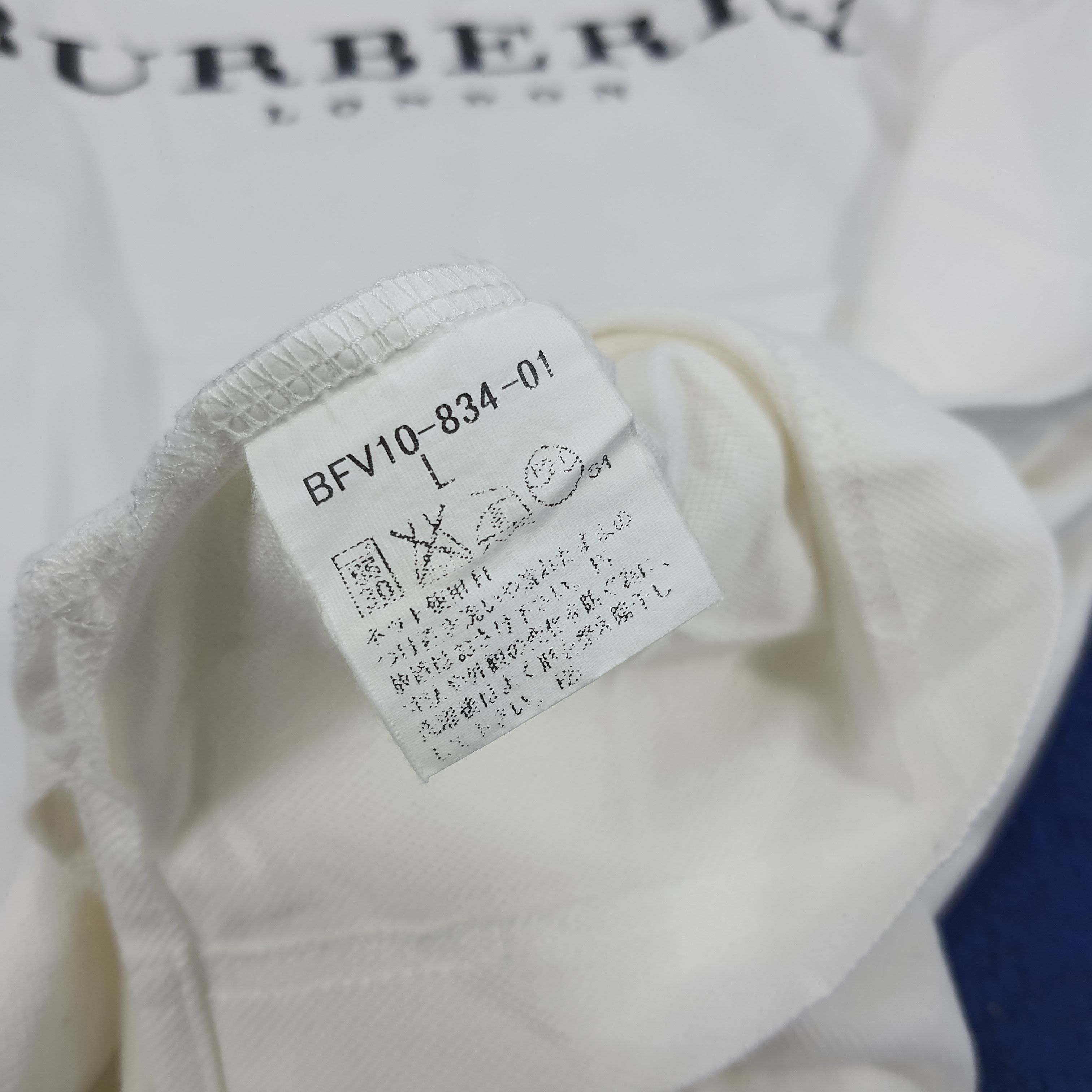 Burberry × Vintage Vintage Burberry Golf Custom Logo Polo Shirt Size US M / EU 48-50 / 2 - 7 Thumbnail