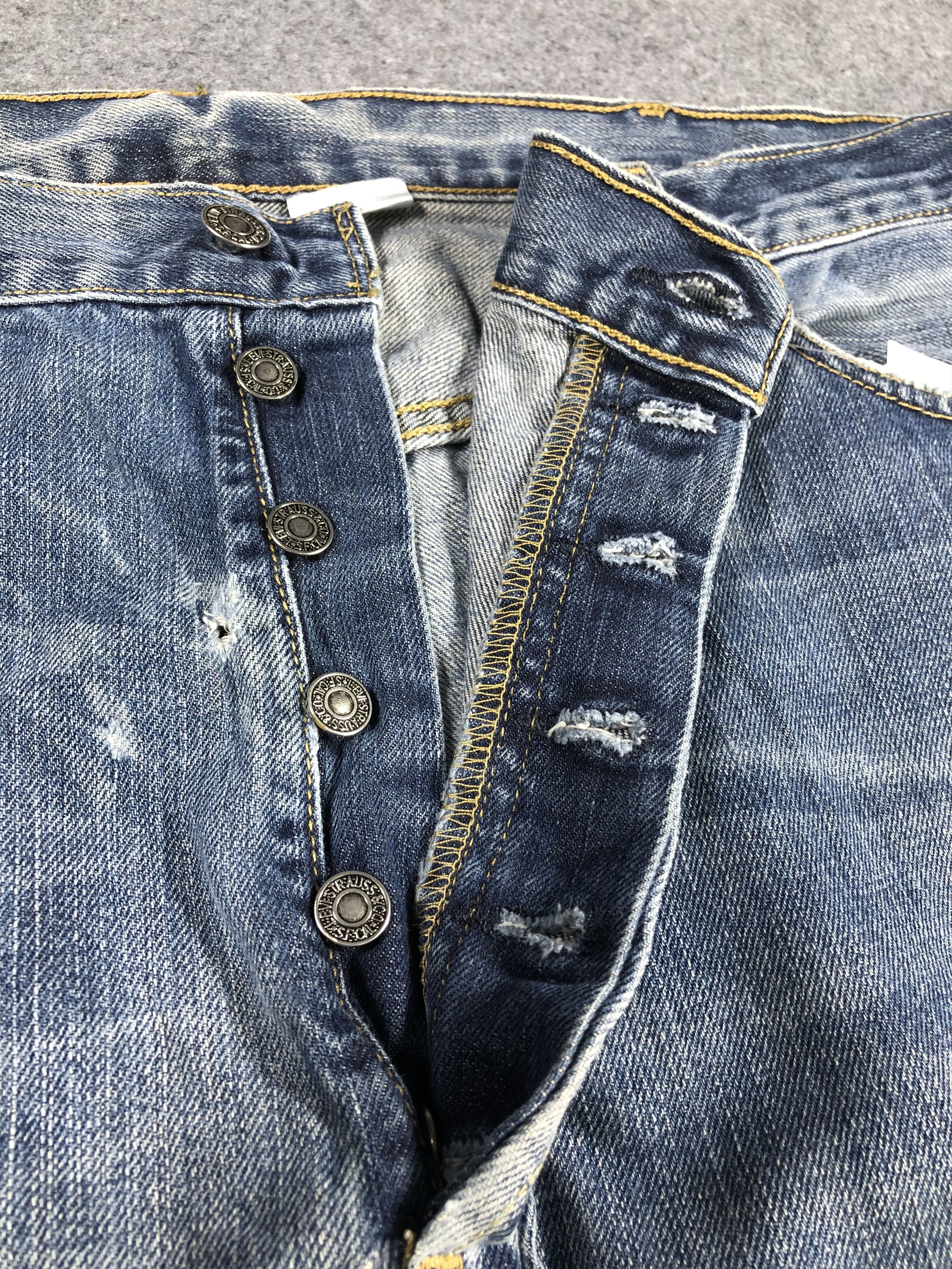 Levi's Vintage Levis Jeans Lot 501-JM699 Size US 43 - 4 Thumbnail