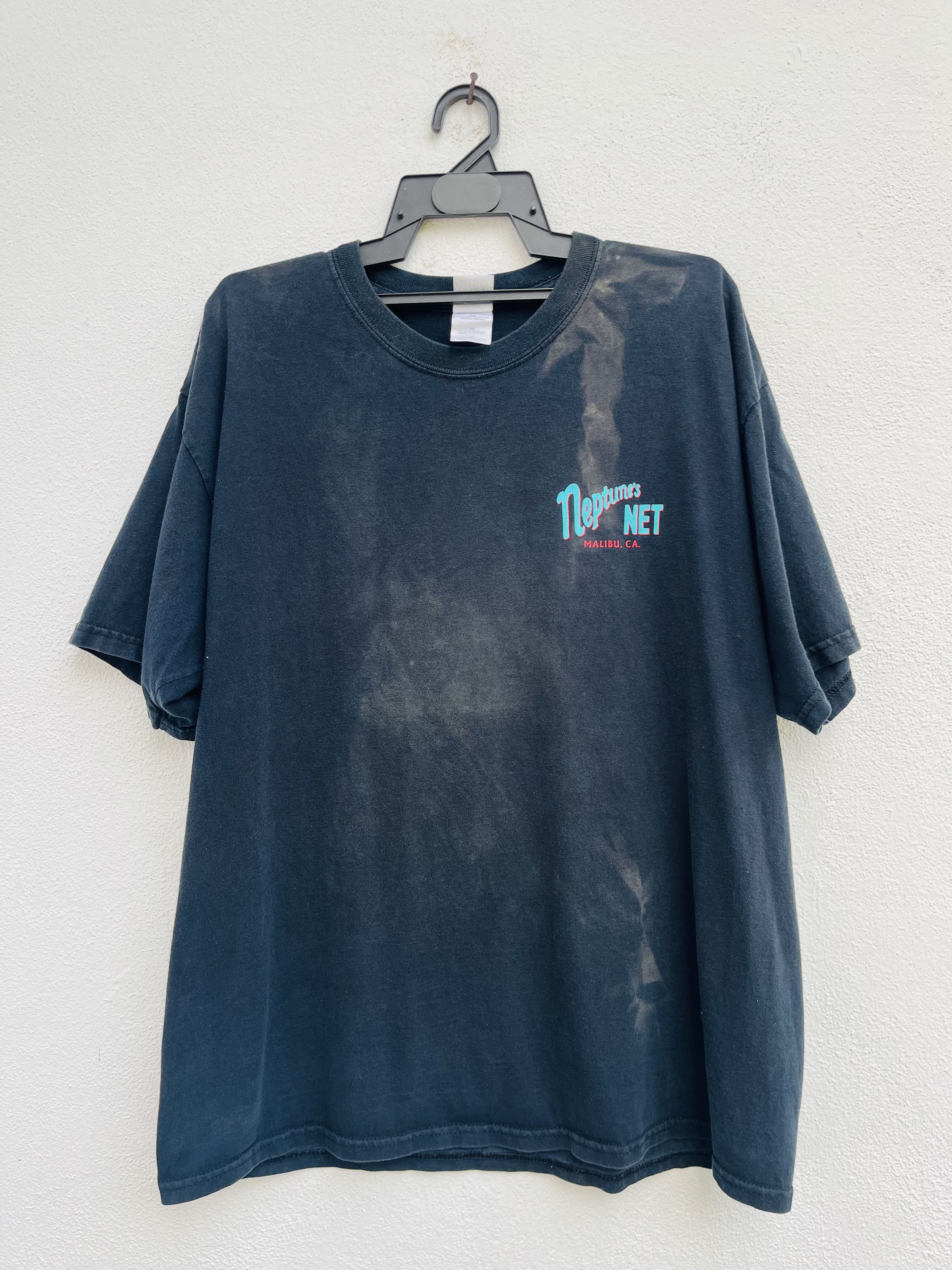 Japanese Brand Vintage Neptune’s NET Malibu California Motorcycle Shirt Size US L / EU 52-54 / 3 - 2 Thumbnail