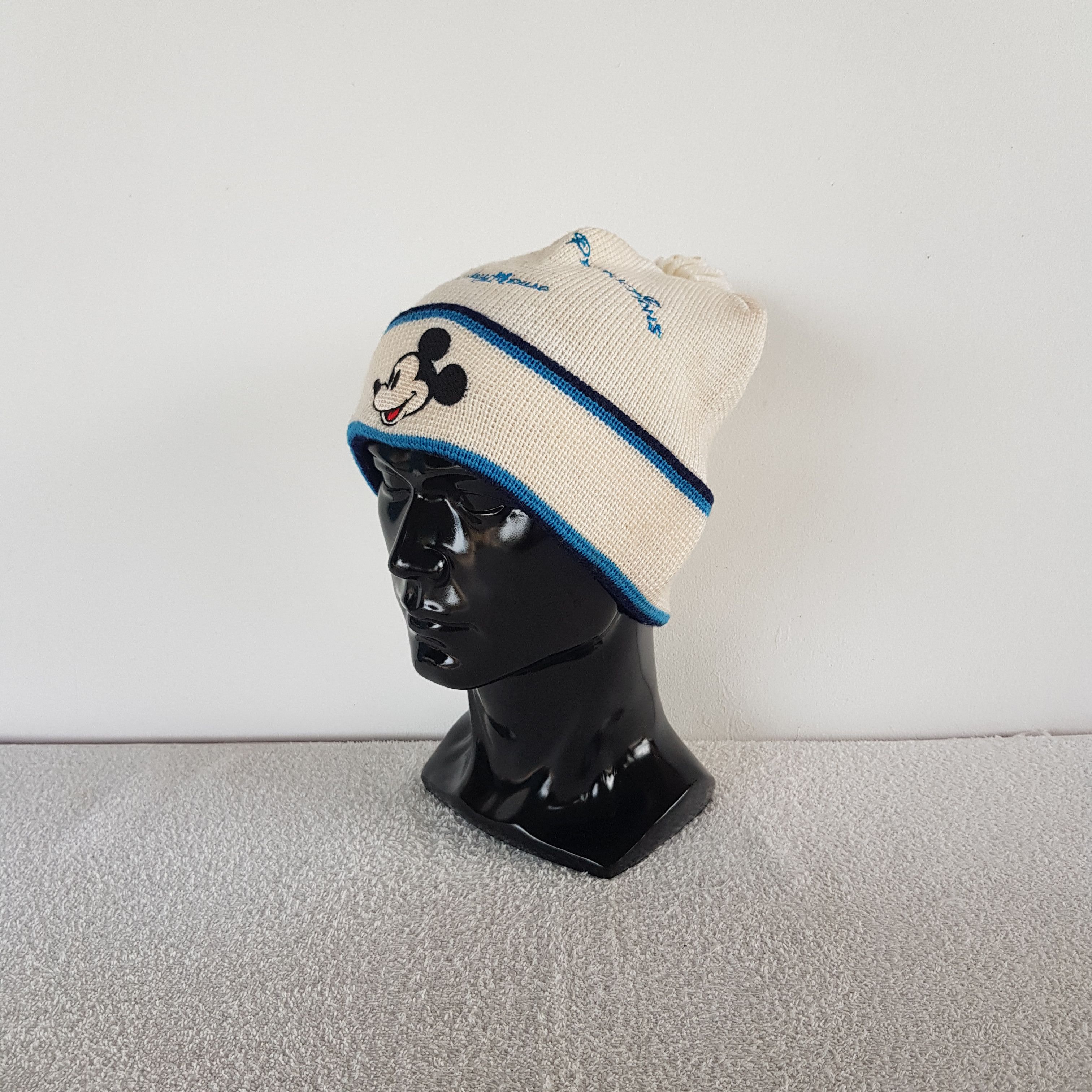 Mickey Mouse Vintage 70s Mickey Mouse Beanie Cartoon Snow Caps Hats Size ONE SIZE - 1 Thumbnail