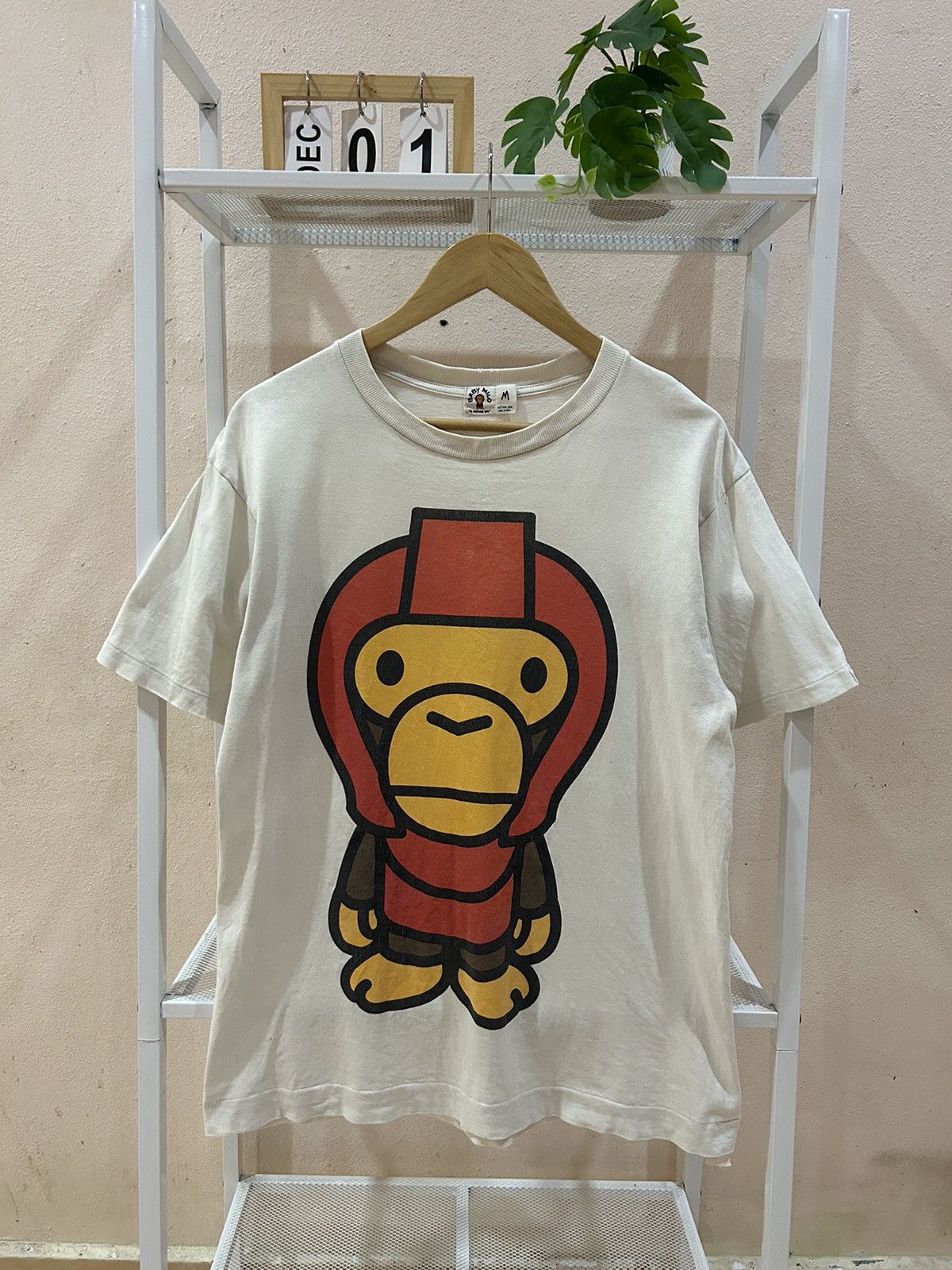 Bape OG 2005 Baby Milo General Big Logo Tee Size US M / EU 48-50 / 2 - 1 Thumbnail