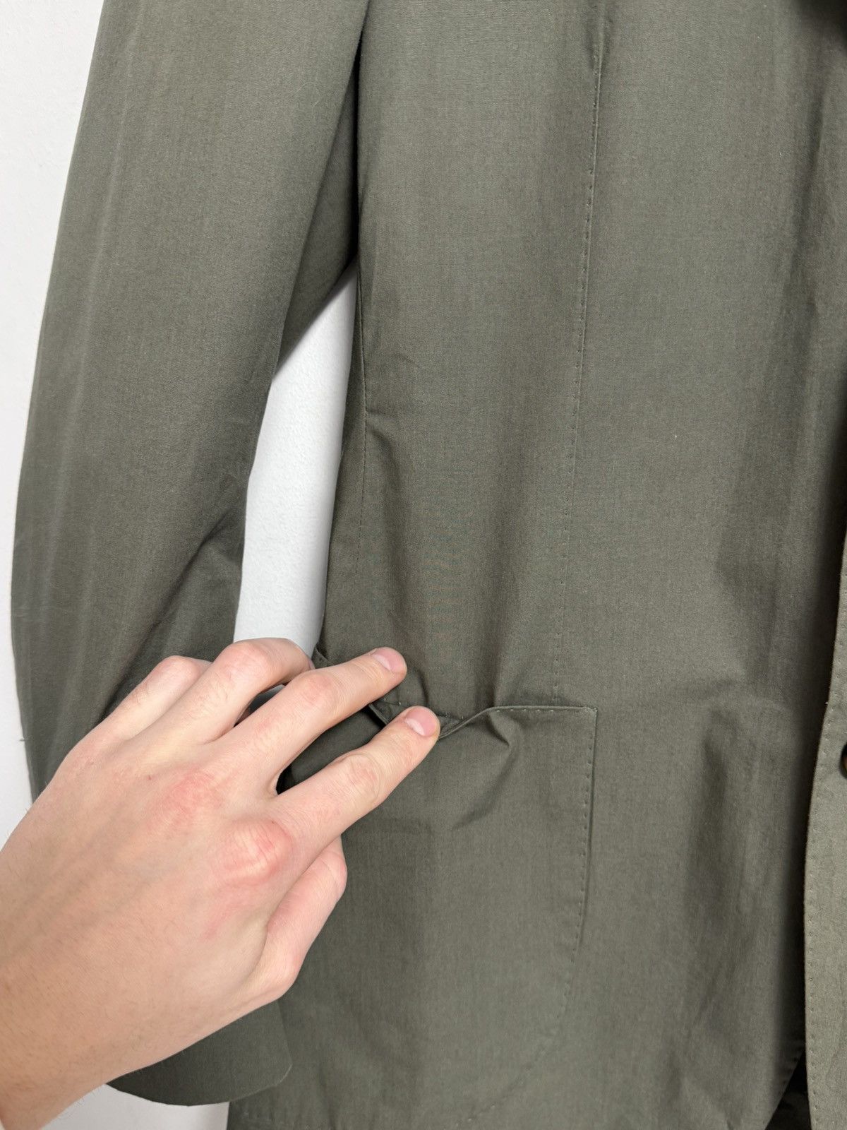 Other Suitsupply Lazio Patch Unconstructed Blazer Women’s Green Size M / US 6-8 / IT 42-44 - 9 Thumbnail