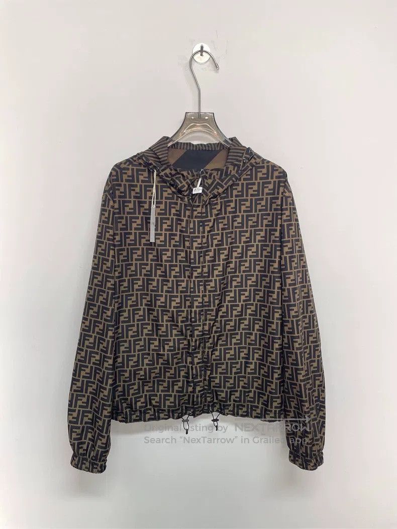 Fendi Printed Double-Faced Jacket