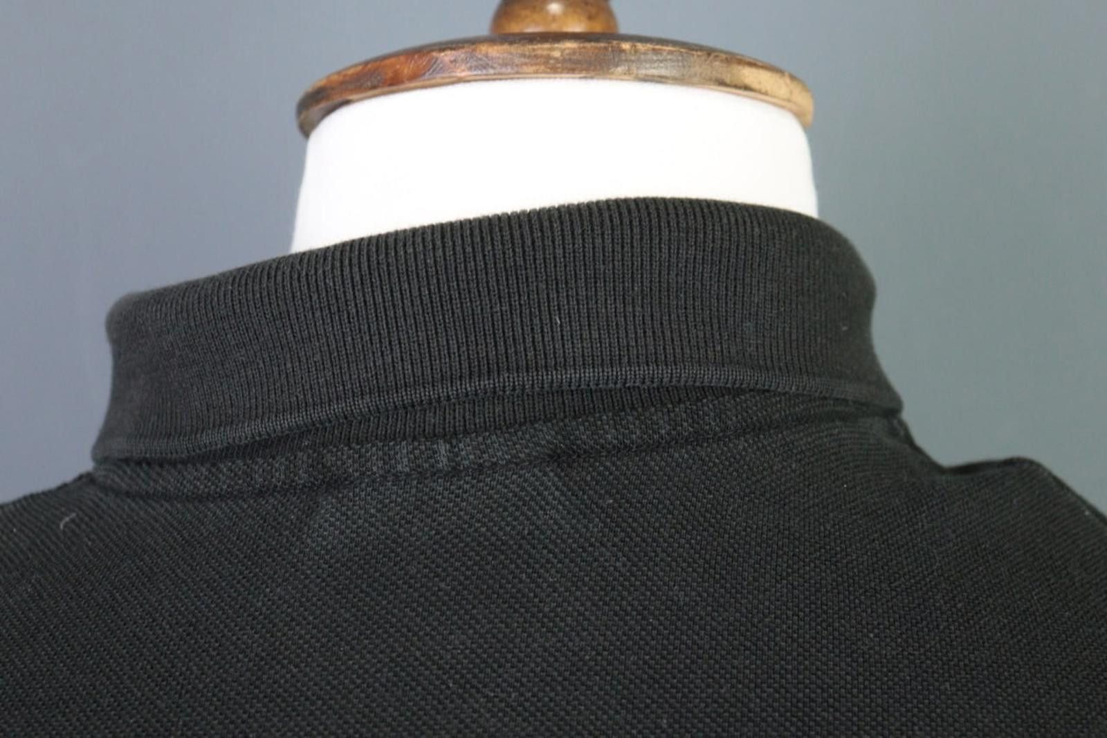 Lacoste Lacoste Black Vintage Short Sleeve Polo Shirt Size 8 / 3XL Size US XXL / EU 58 / 5 - 12 Thumbnail