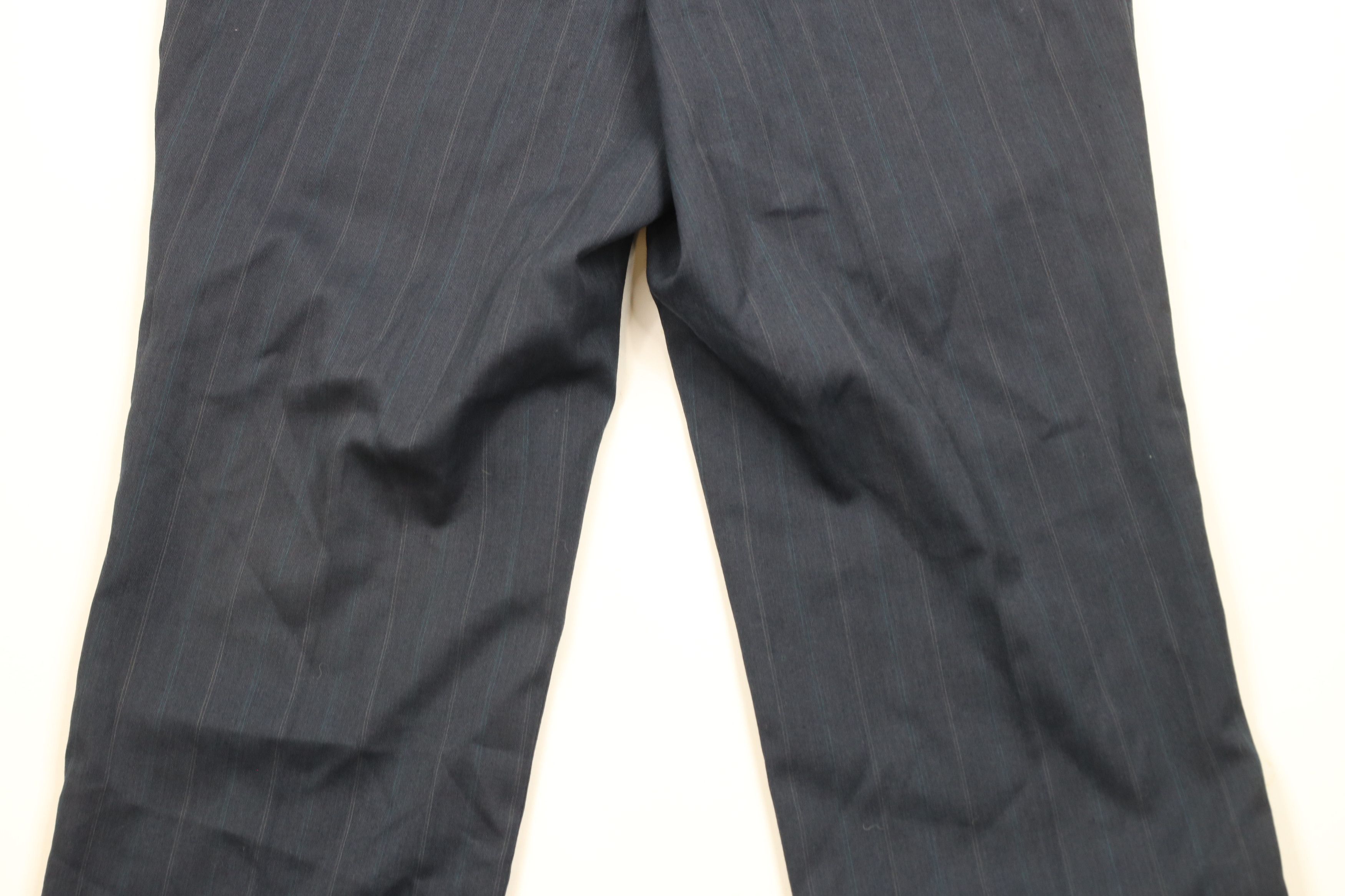 Vintage Vintage 70s Streetwear Pinstriped Pleated Wide Leg Pants USA Size US 32 / EU 48 - 9 Thumbnail