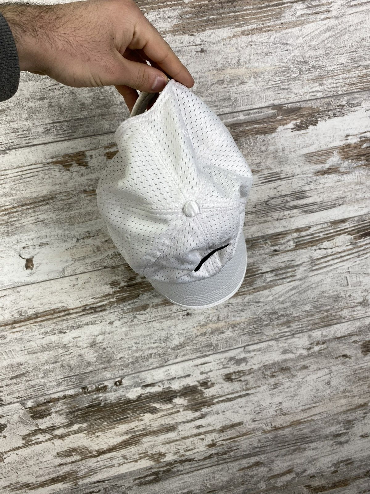 Nike × Vintage Mens Vintage Nike big logo hats cap hat y2k rare swoosh acg Size ONE SIZE - 6 Thumbnail
