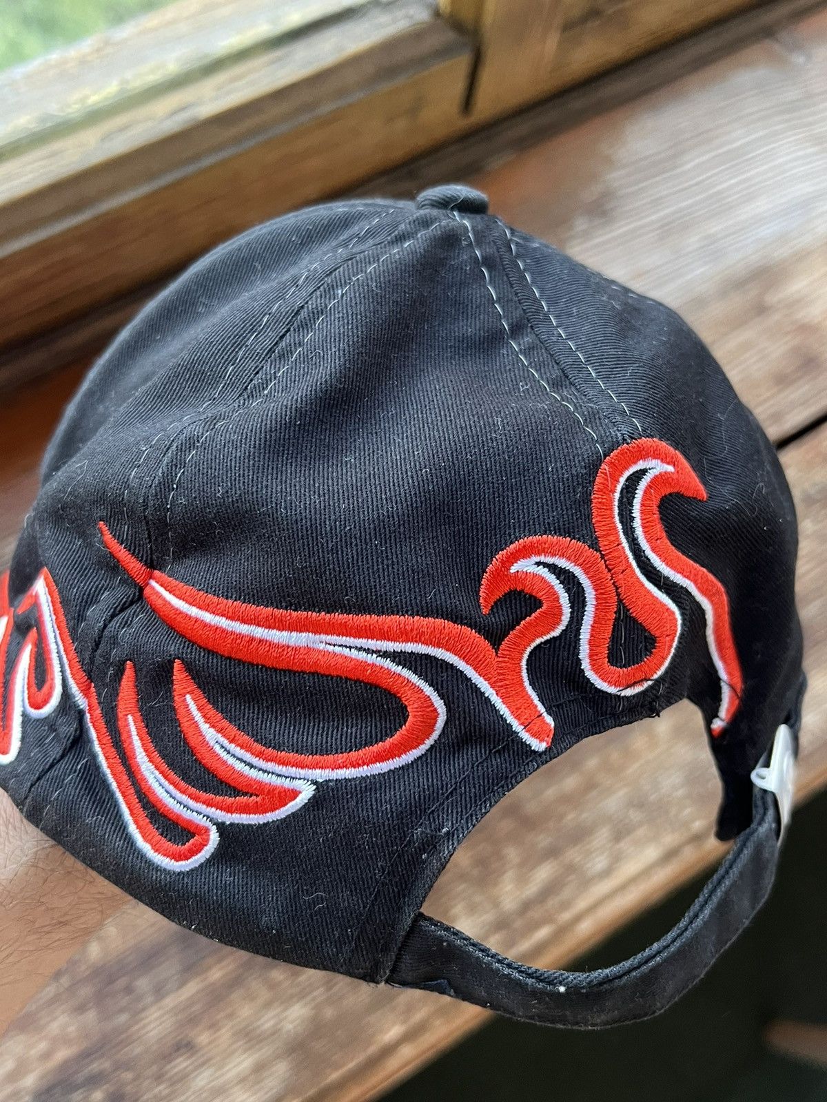 Mercedes-Benz Vintage Hat Mercedes Benz Flames Archival Cap Y2K Size ONE SIZE - 8 Thumbnail
