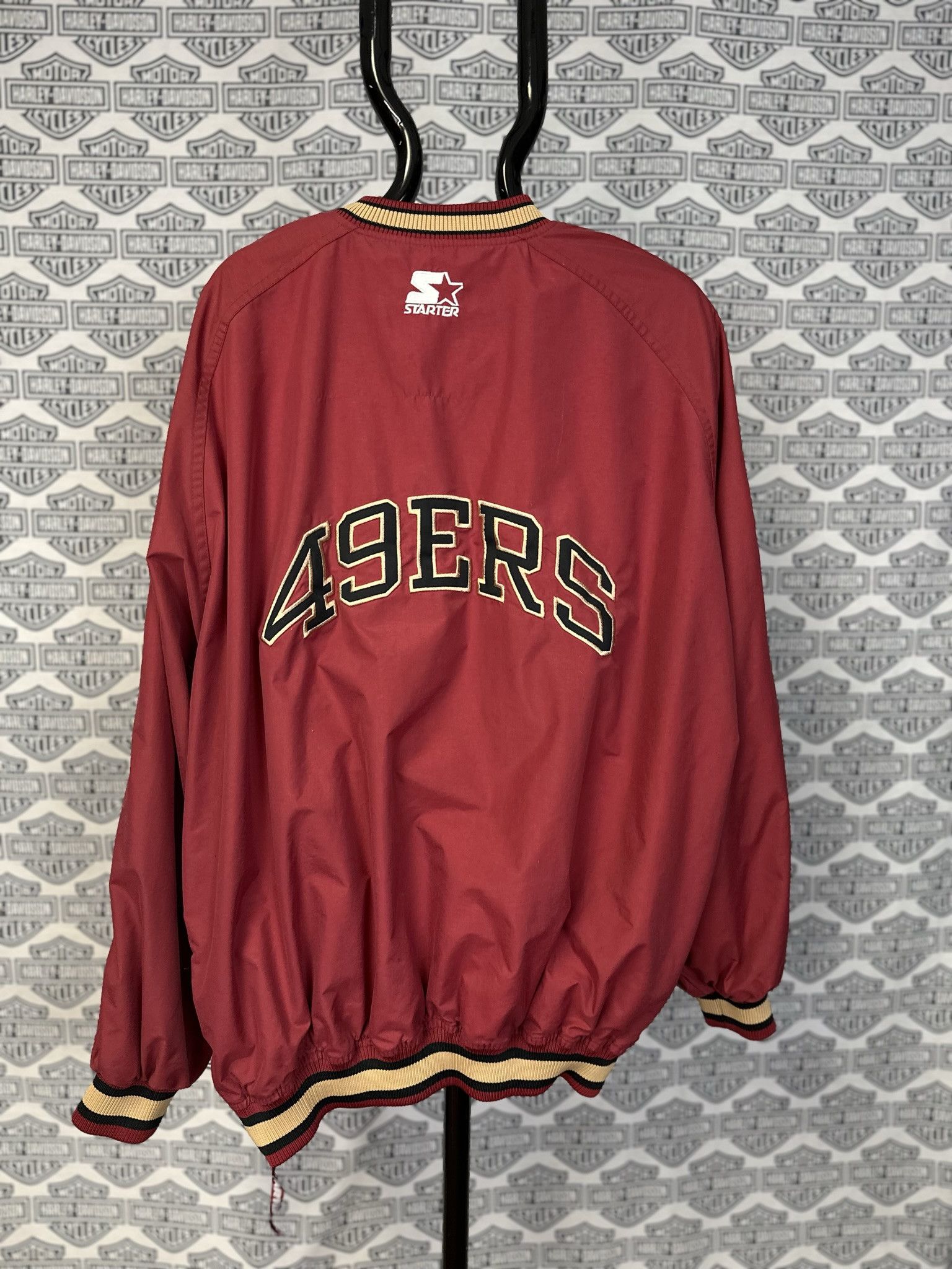 Vintage 1990s STARTER Pro Line Jacket Coat NFL Football SAN FRANCISCO 49ers  M